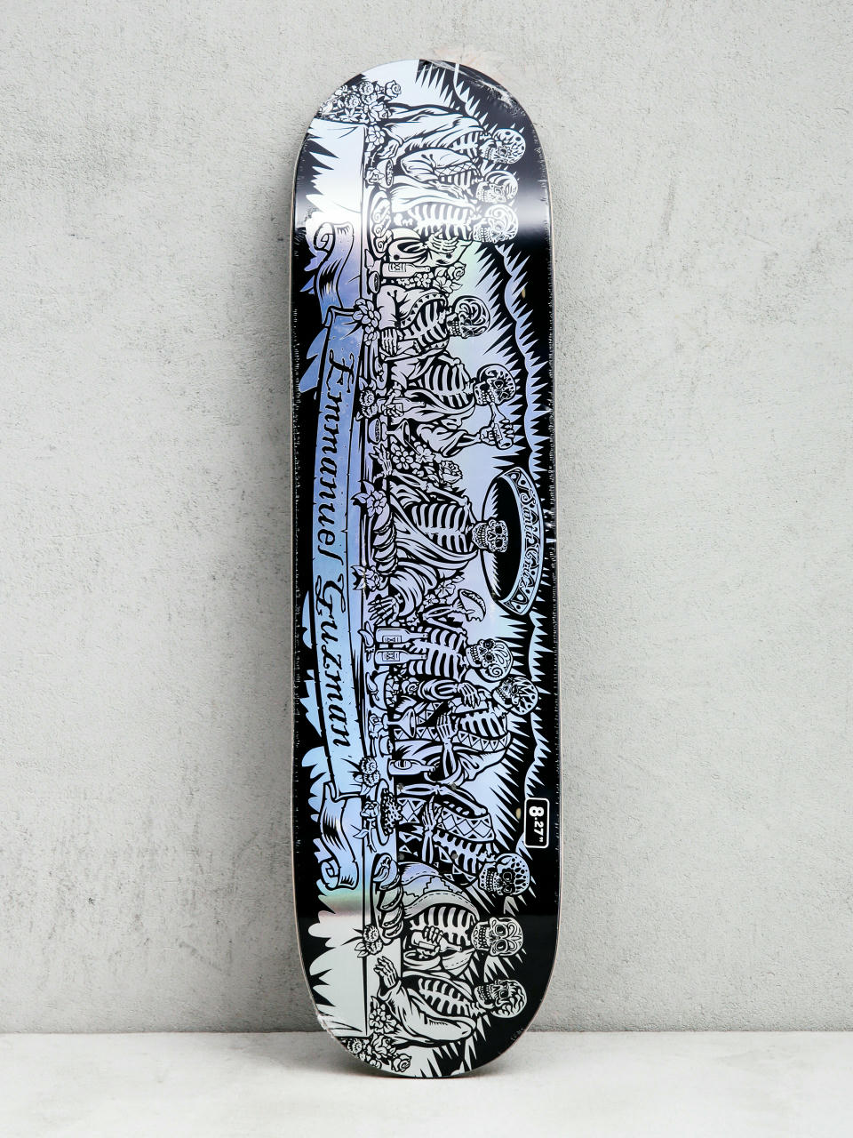 Santa Cruz Deck Guzman 20 Years Dining With The Dead Pro (black/silver)