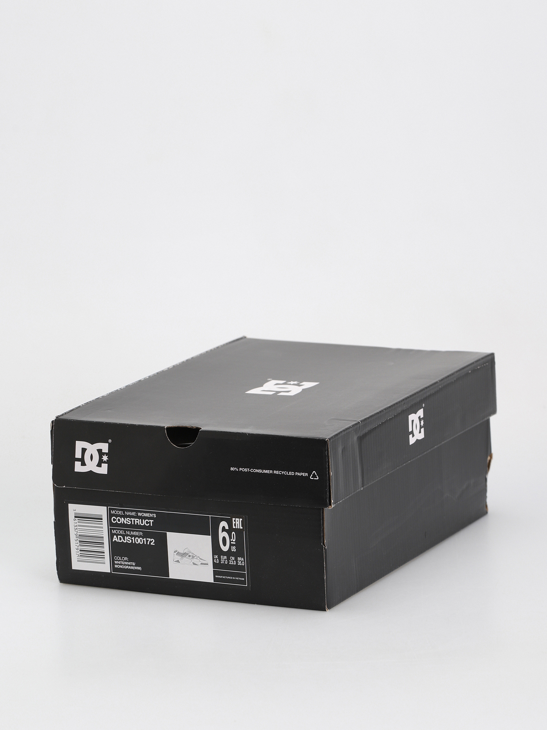 DC Construct Wmn Shoes (white/white/monogram)