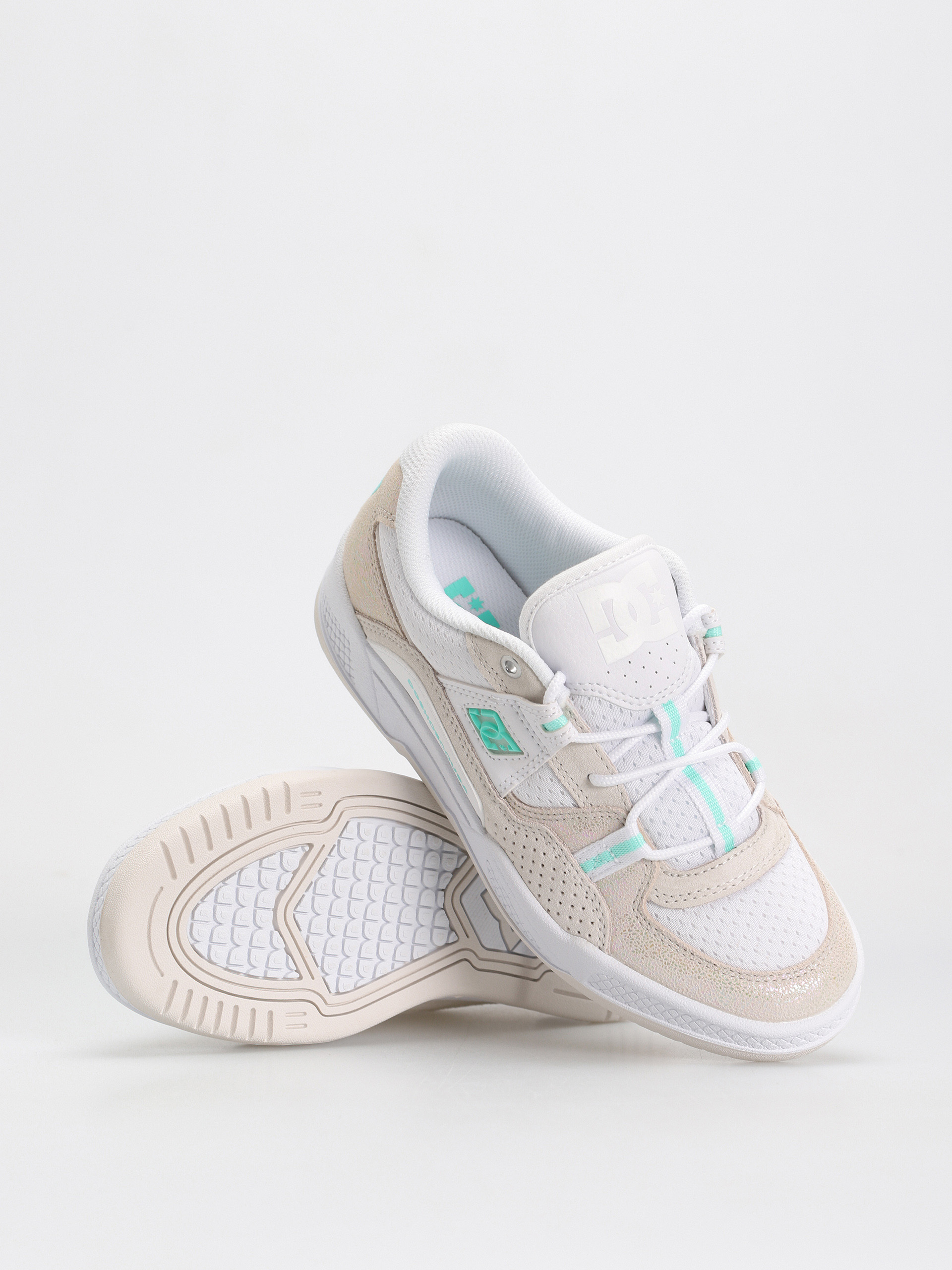 DC Construct Wmn Shoes (white/white/monogram)