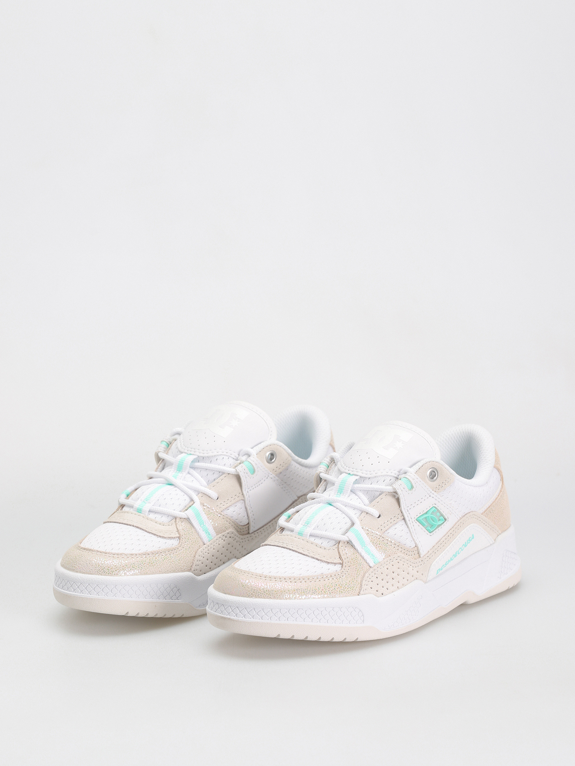 DC Construct Wmn Shoes (white/white/monogram)