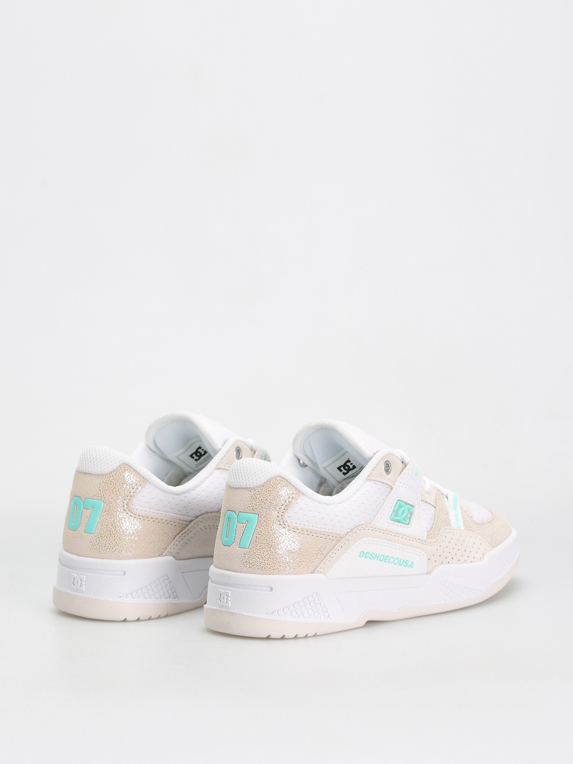 DC Construct Wmn Shoes (white/white/monogram)