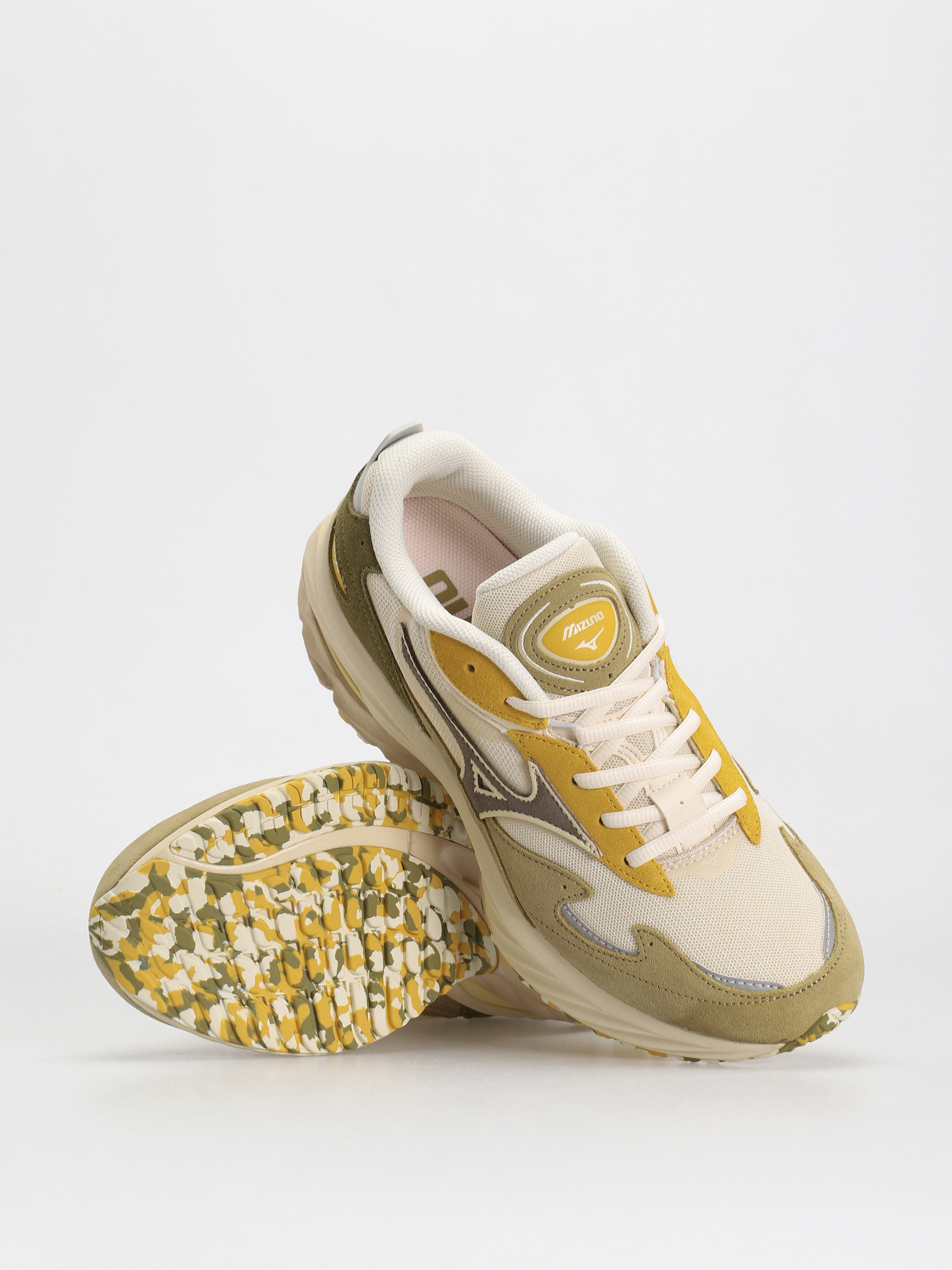 Mizuno Shoes Wave Rider Beta beige, green (cedar/major brown