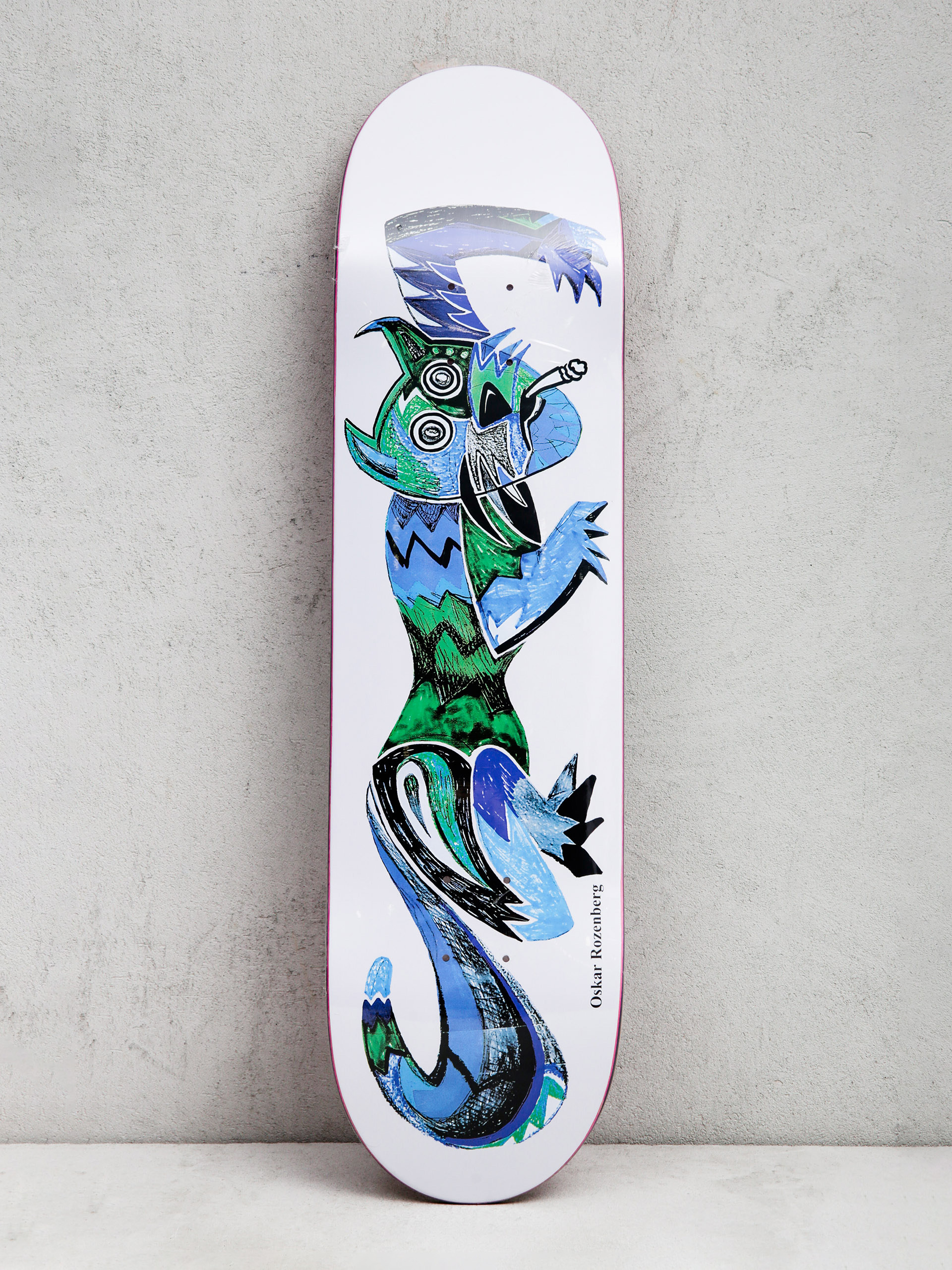 Polar Skate Oskar Rozenberg Trippin Deck (white)