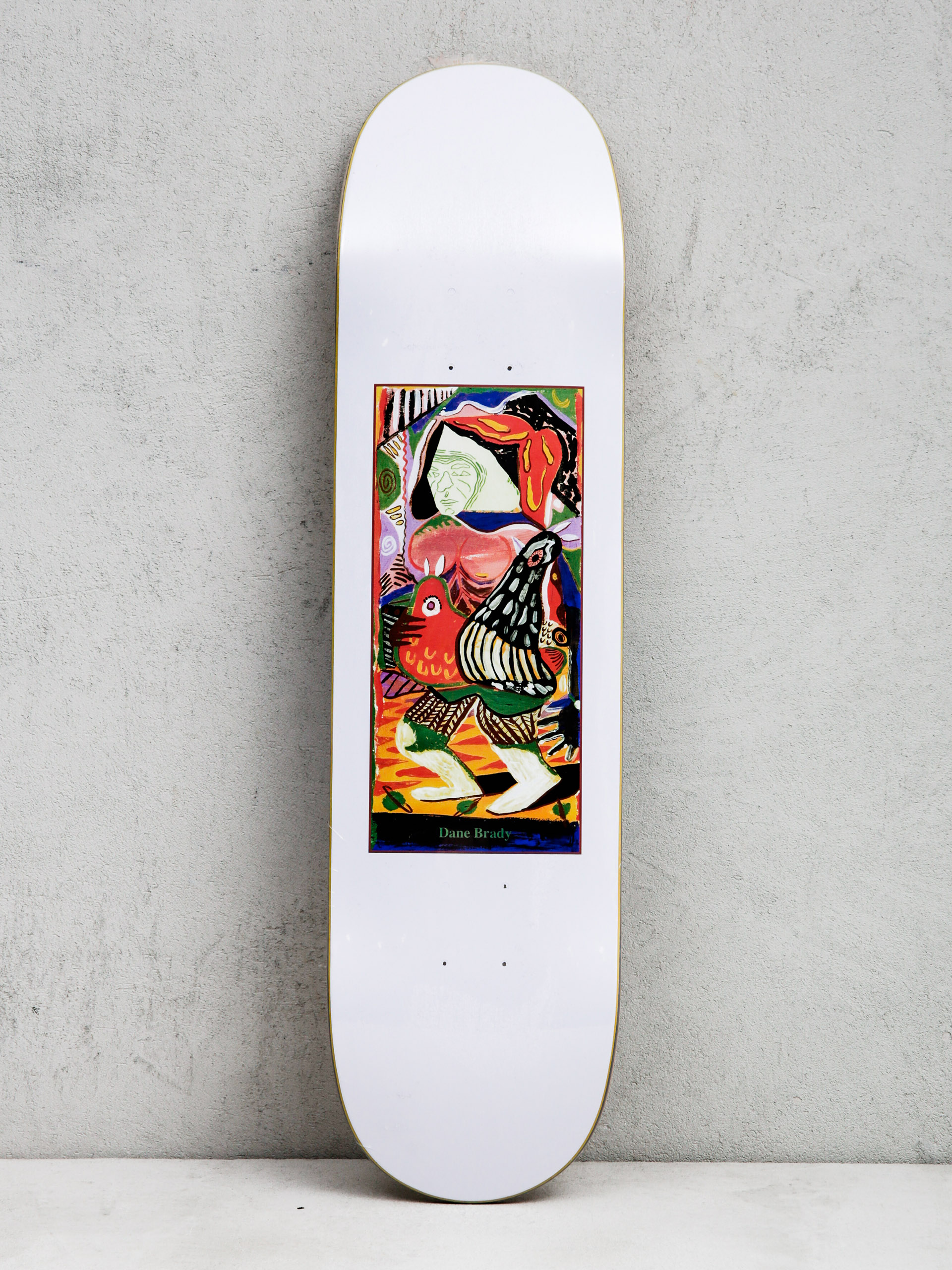 Polar Skate Dane Brady Pigeons Deck (white)