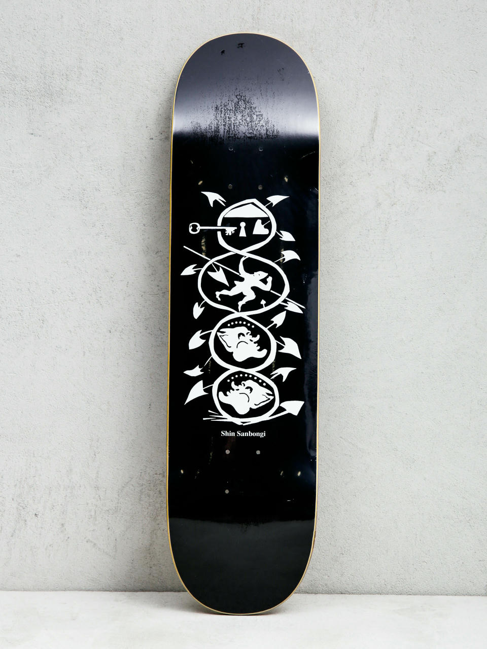 Polar Skate Shin Sanbongi The Spiral of Life Deck (black)