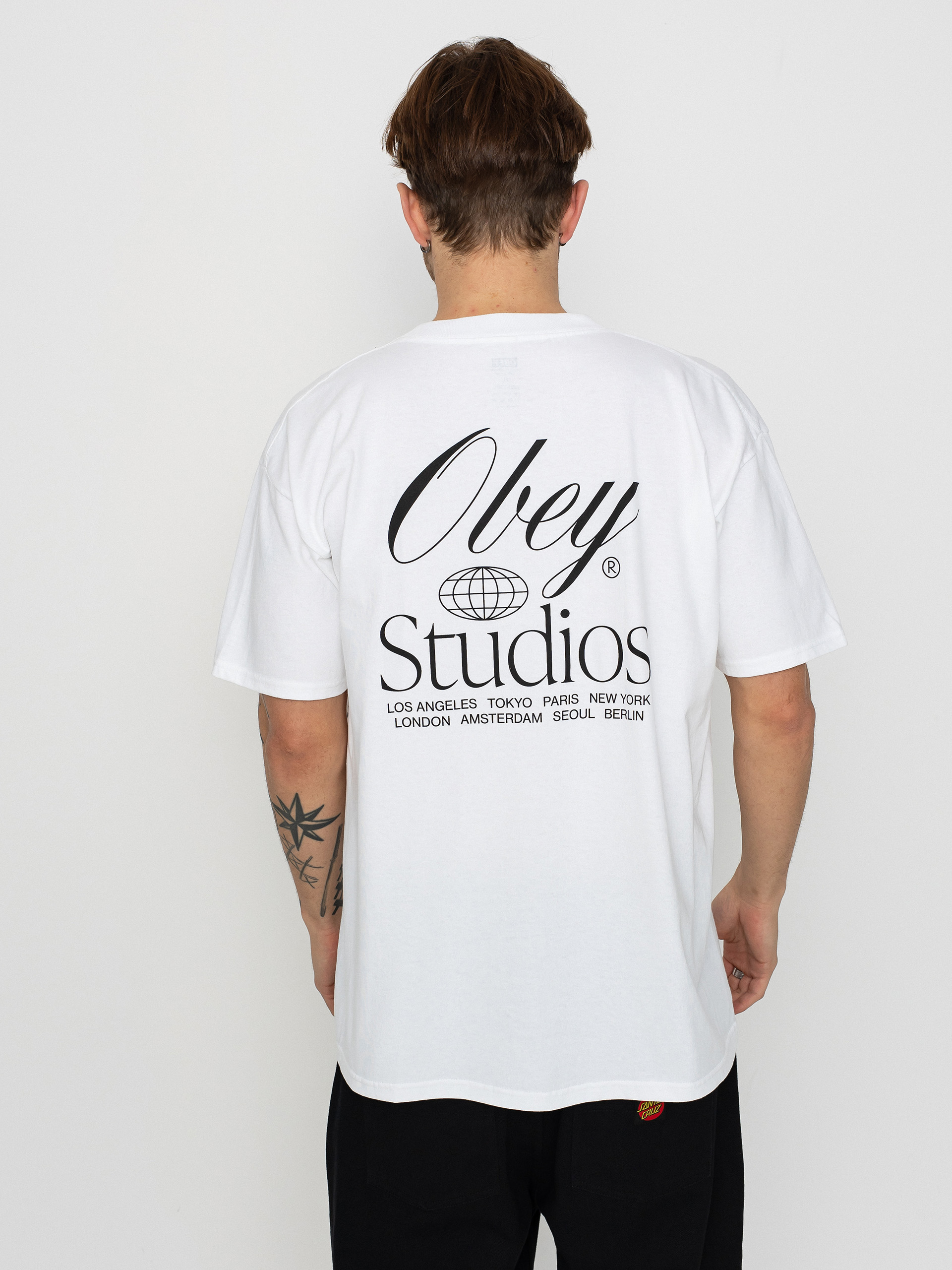 OBEY Studios Worldwide T-Shirt (white)