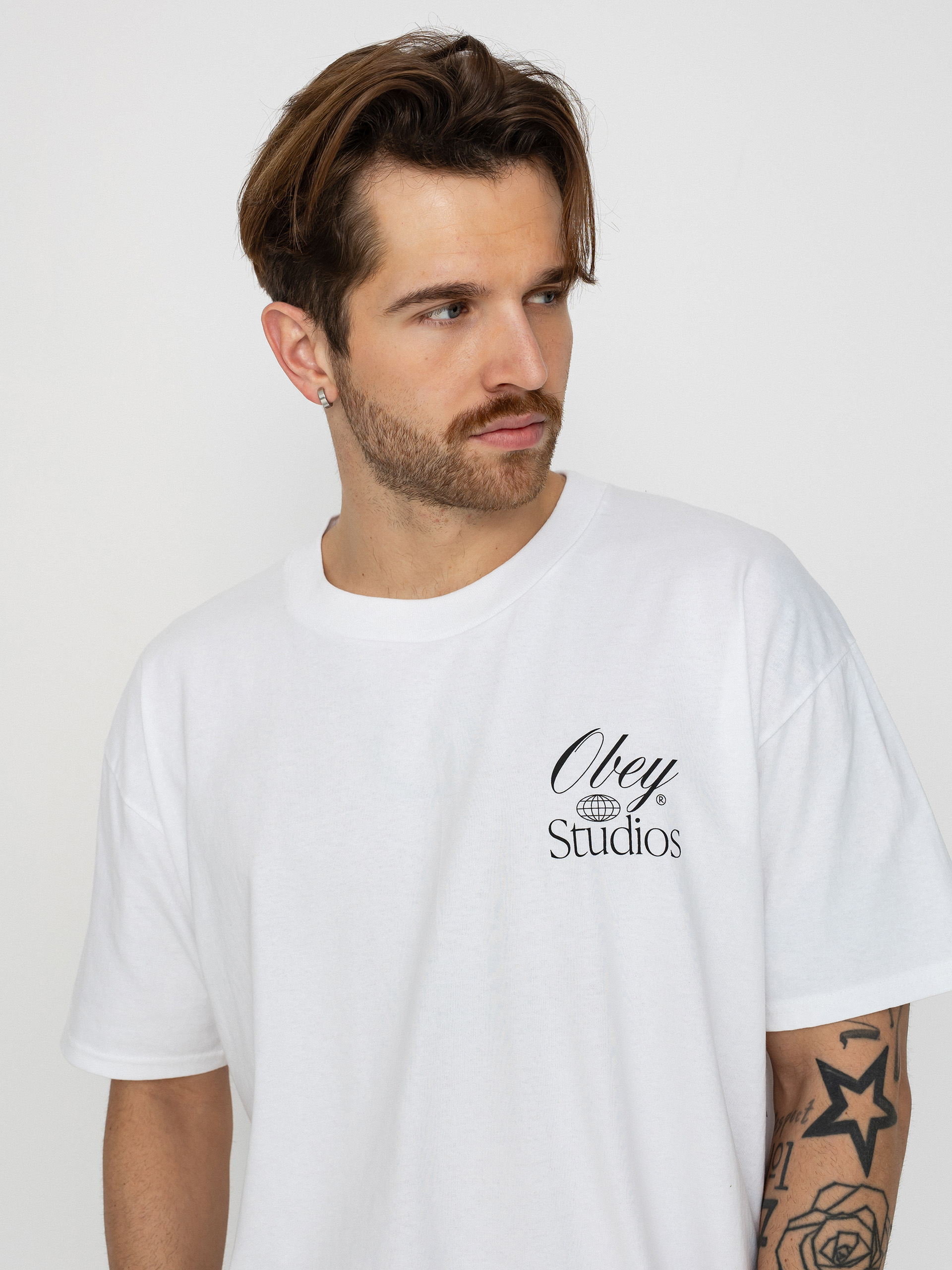 OBEY Studios Worldwide T-Shirt (white)