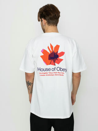 OBEY House Of Obey Floral T-Shirt (white)