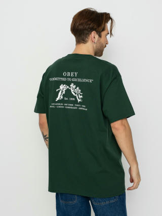 OBEY Committed To Excellence T-Shirt (forest green)