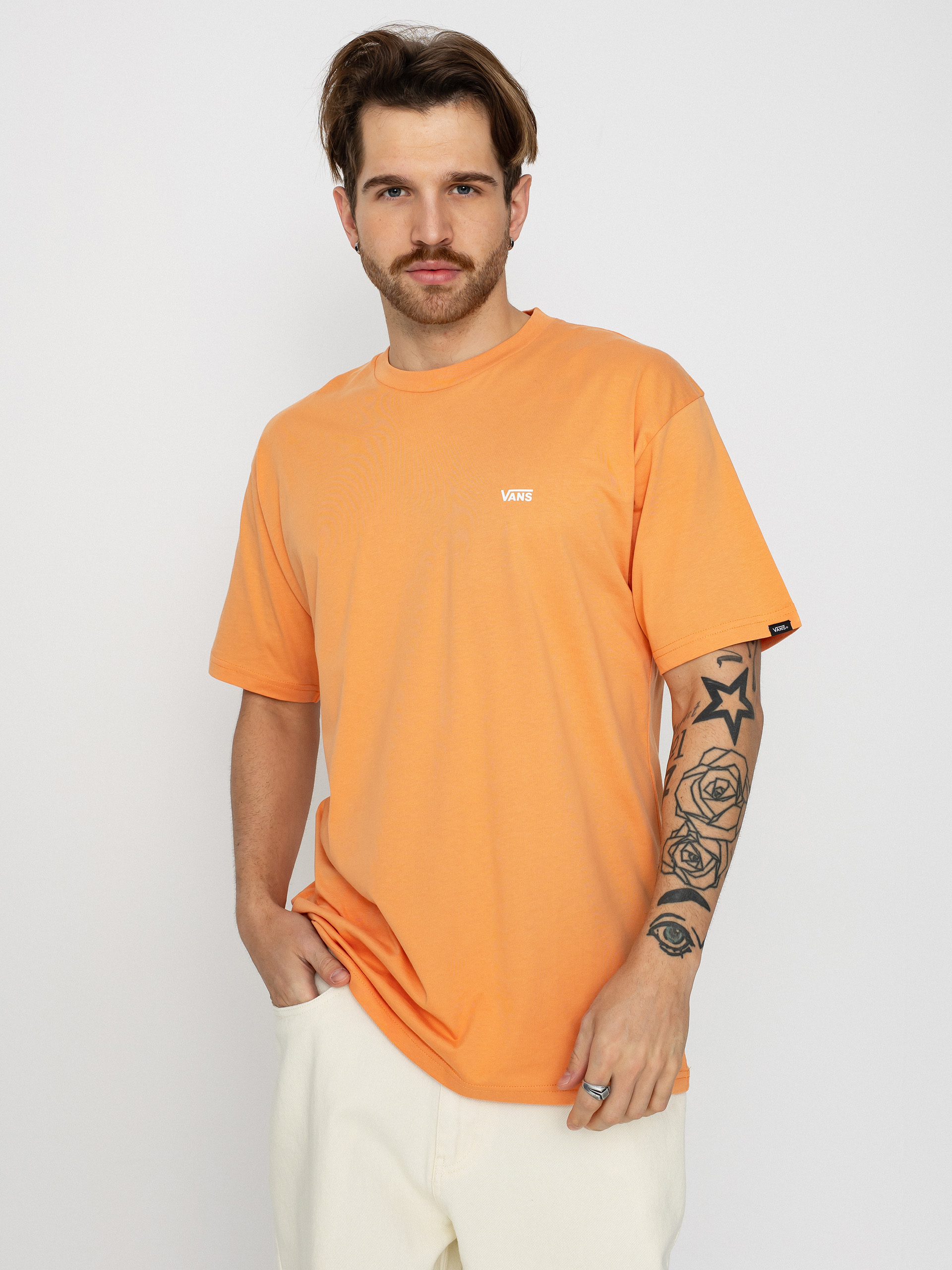 Vans Left Chest Logo T-Shirt (copper tan)