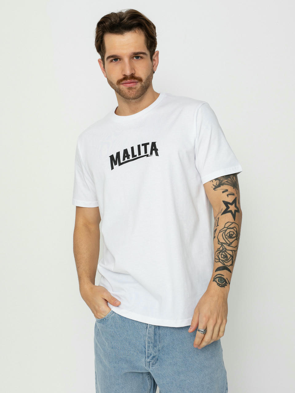 Malita Thunder Logo T-Shirt (white)
