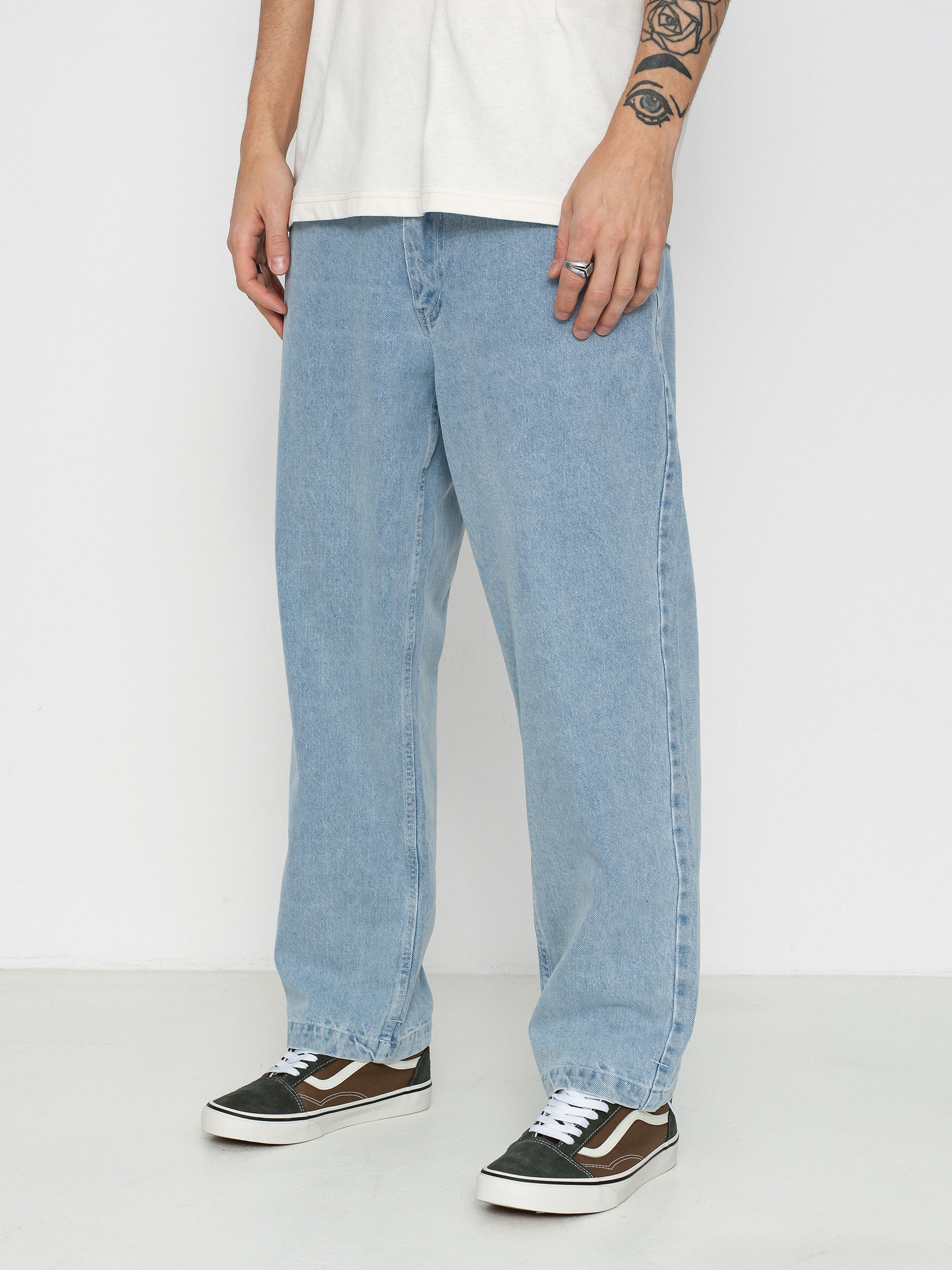 Santa Cruz Classic Label Jean Pants - blue (stone wash)