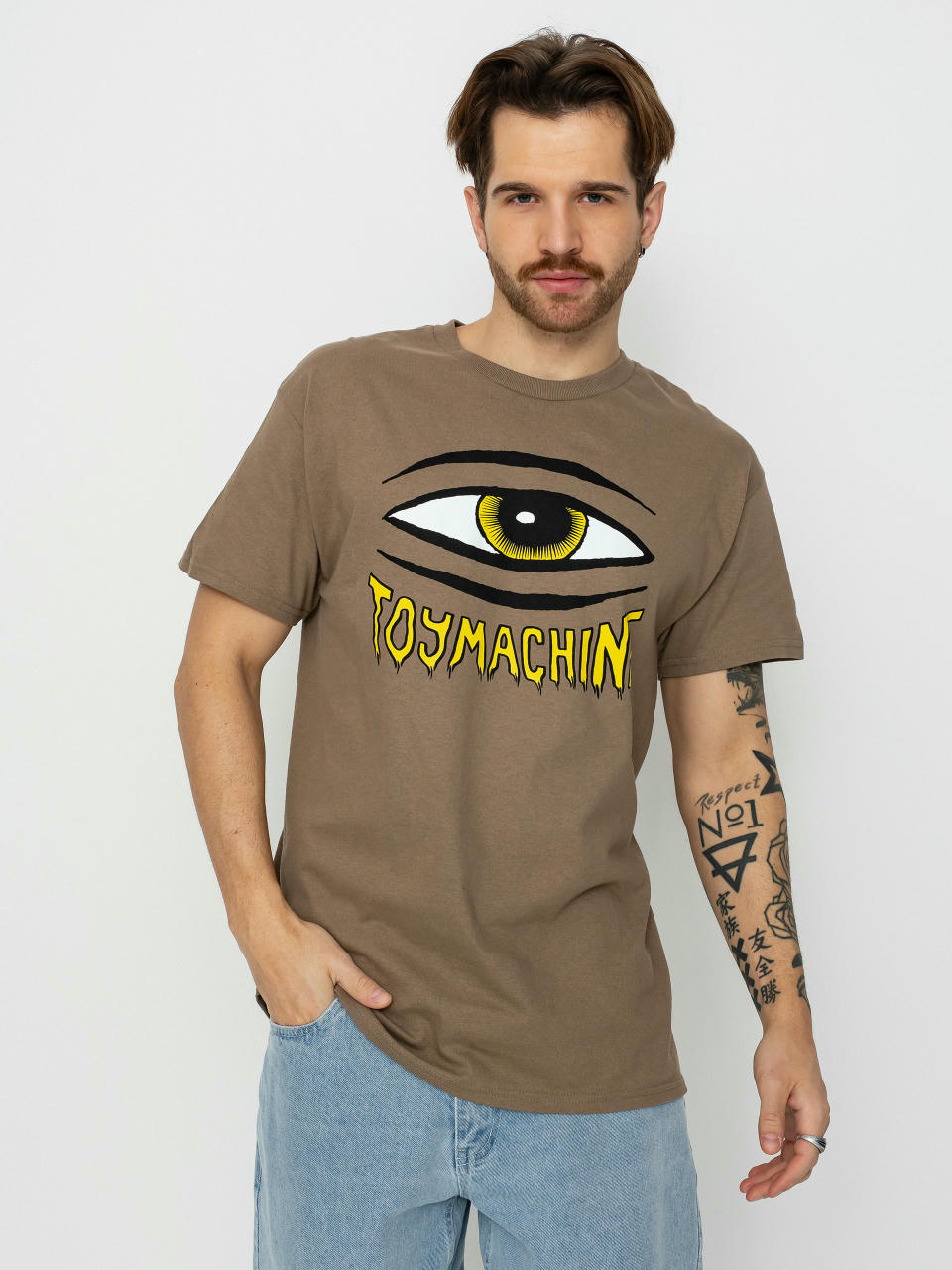 Toy Machine Eye Machine T-Shirt (khaki)