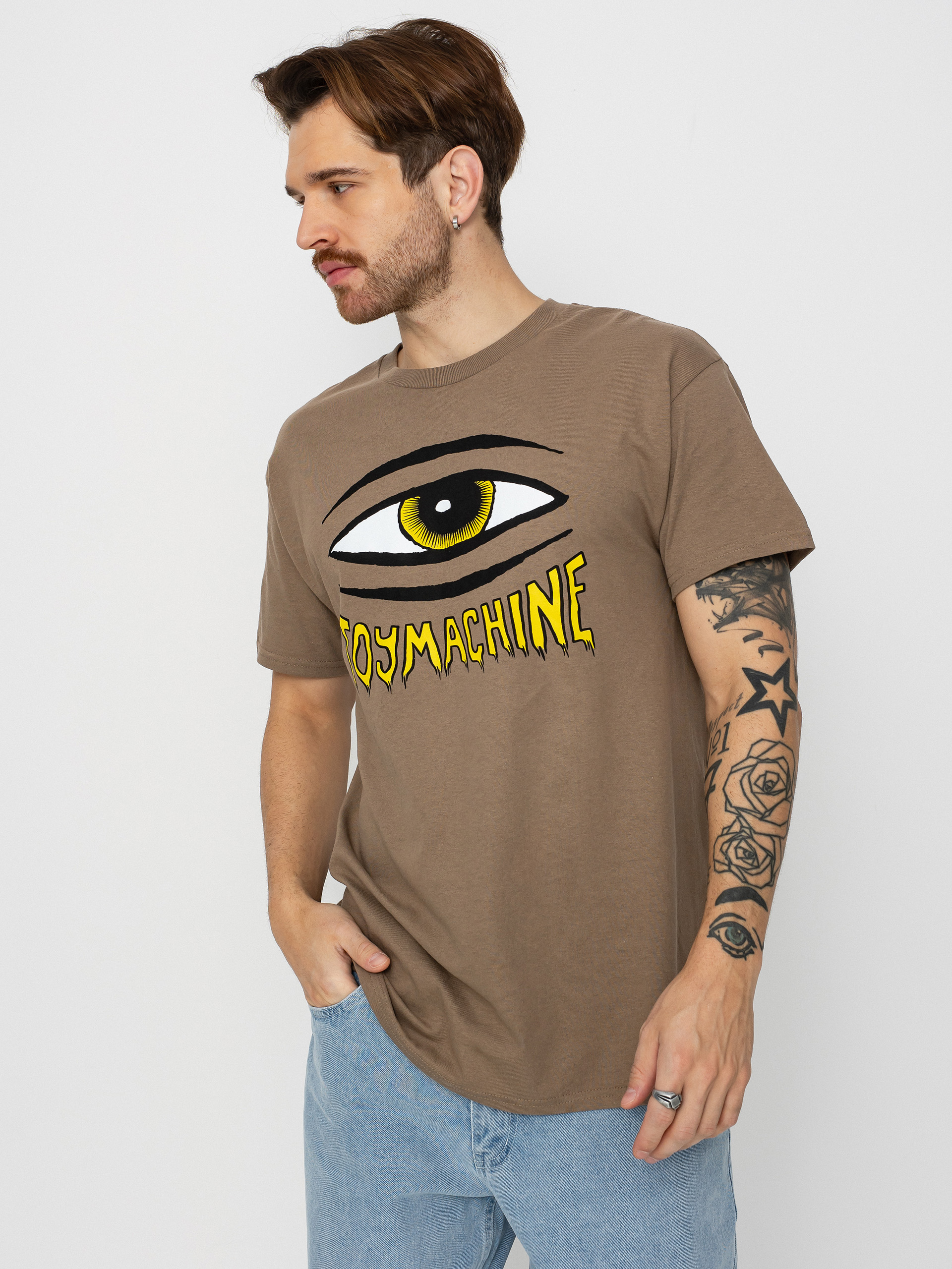 Toy Machine Eye Machine T-Shirt (khaki)