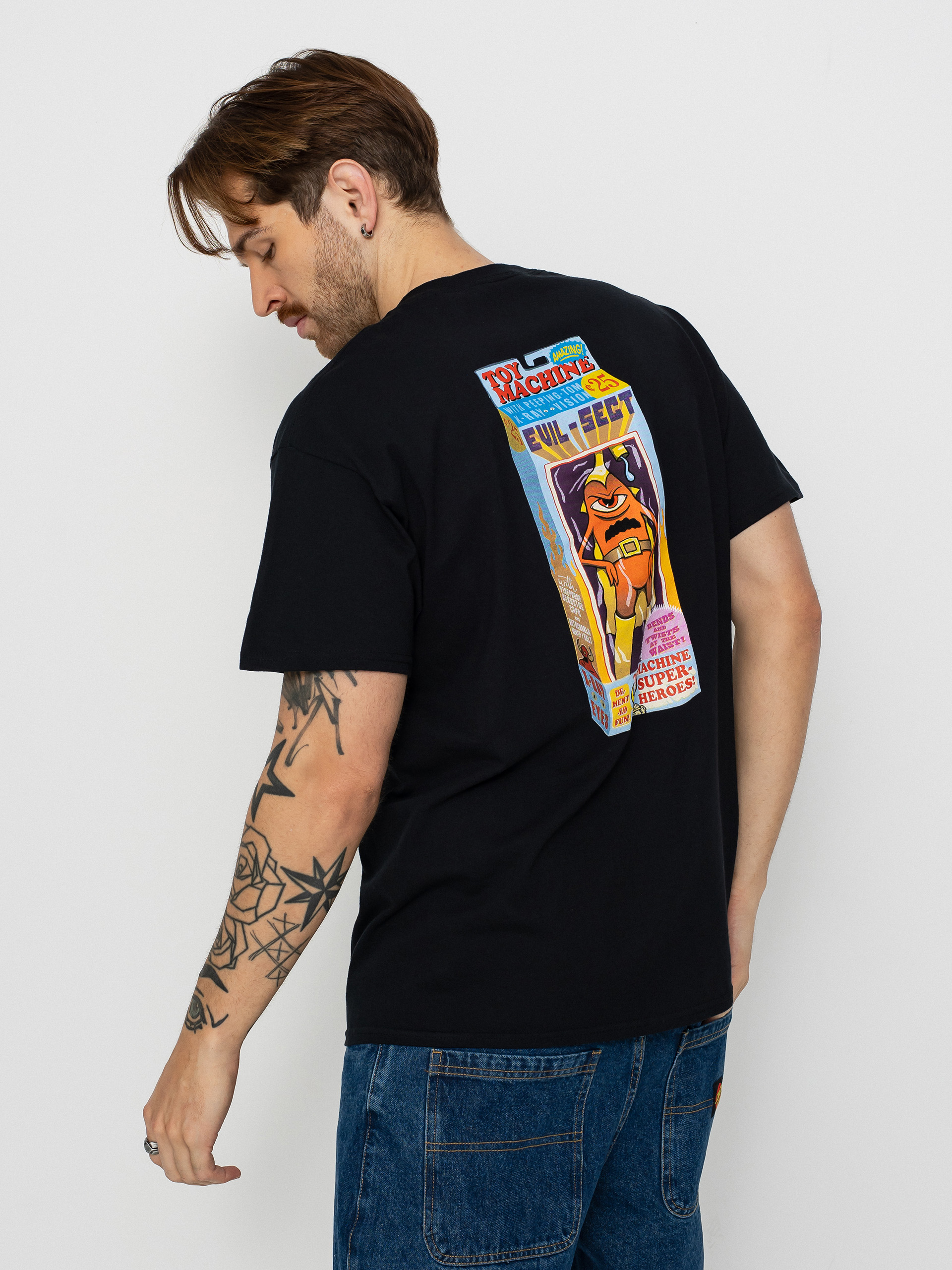 Toy Machine Toy Dolls T-Shirt (black)