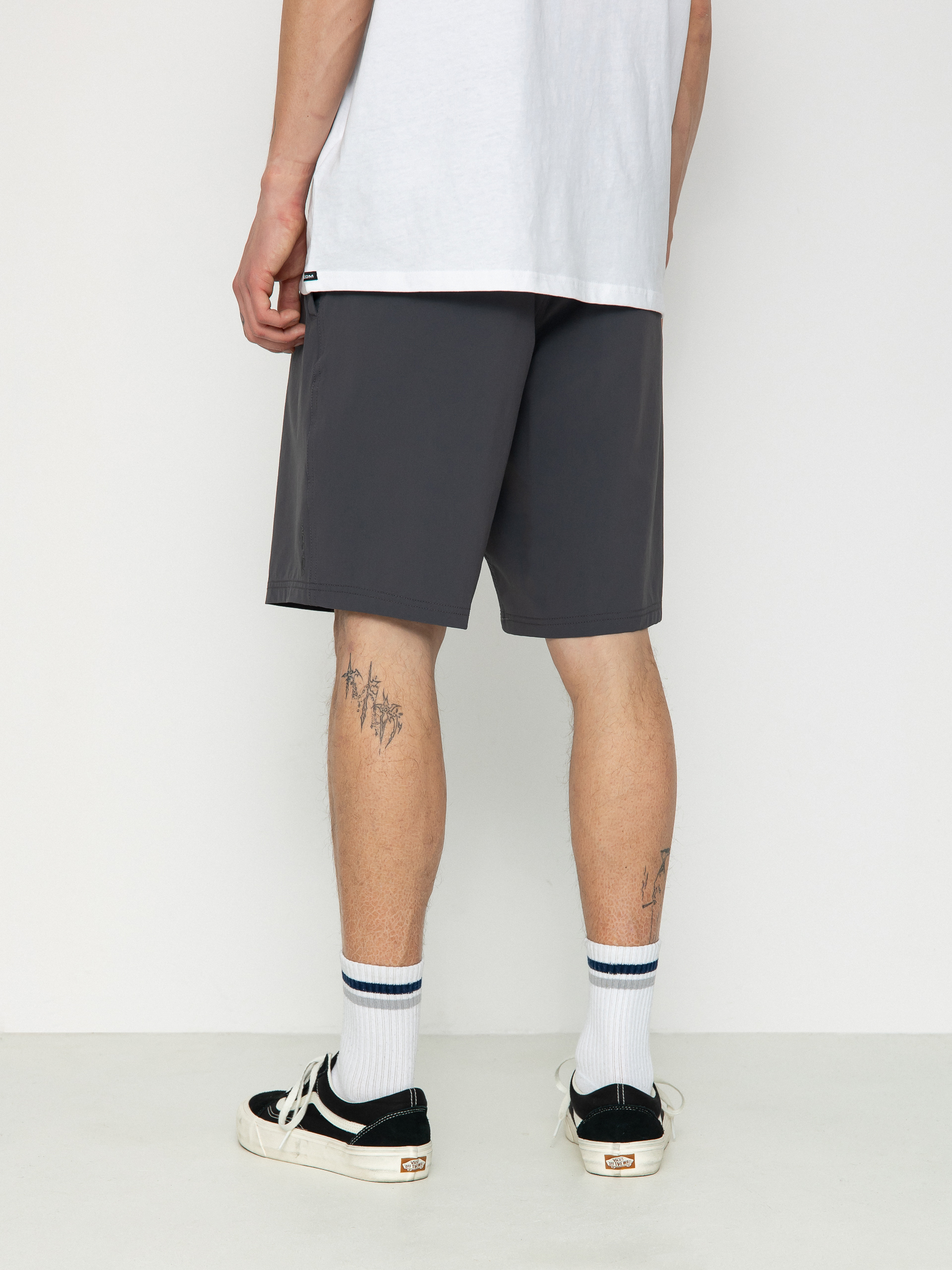 Schroff X Volcom Elastic Waist Pants - Black | Volcom US