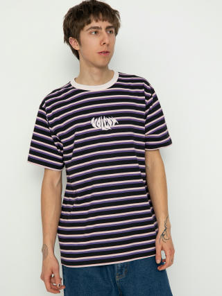 Volcom Rayeah Stripes T-Shirt (black)