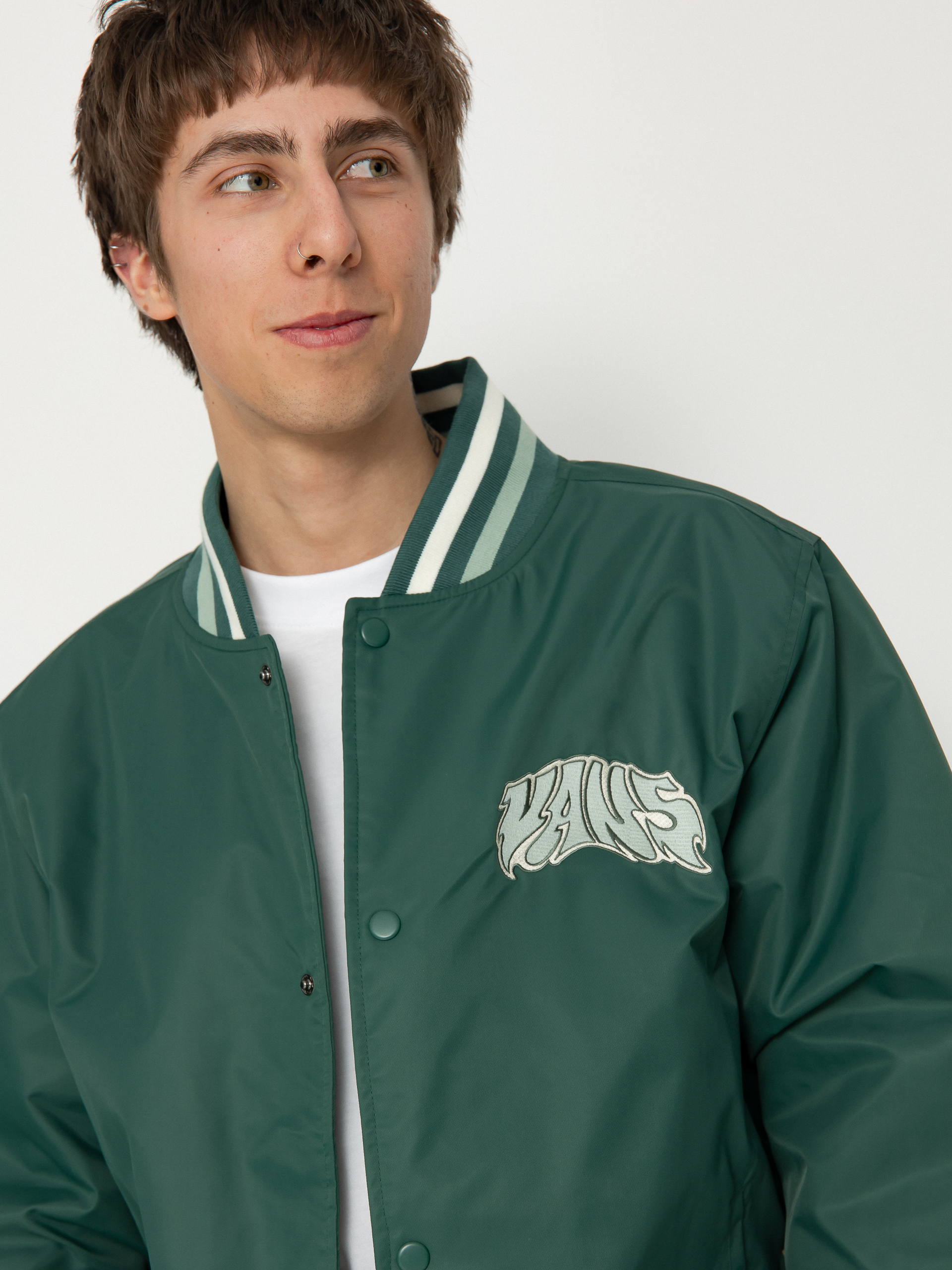 Vans Jacke Dunton Baseball (bistro green)