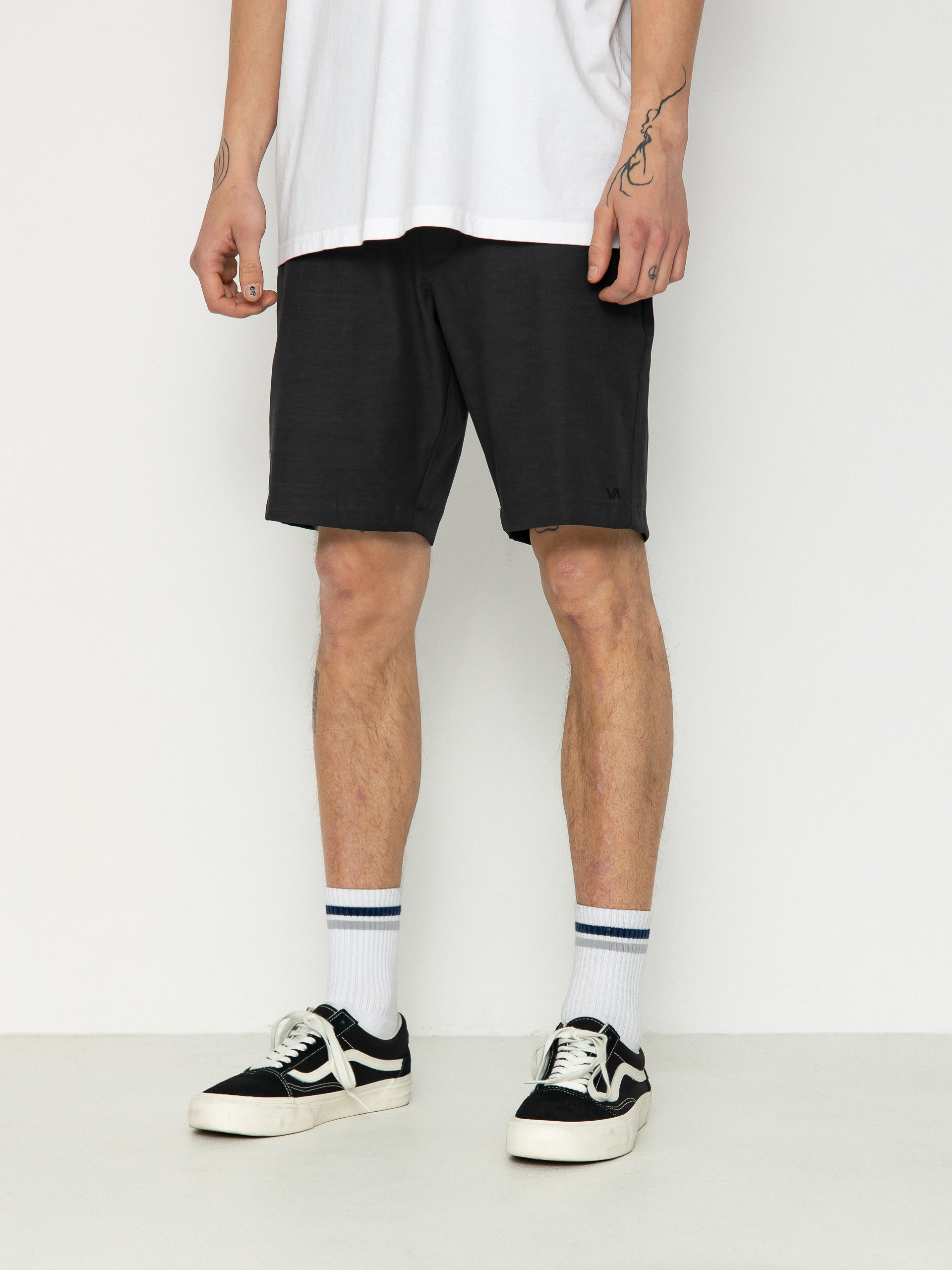 RVCA Back In Hybrid Shorts (black)