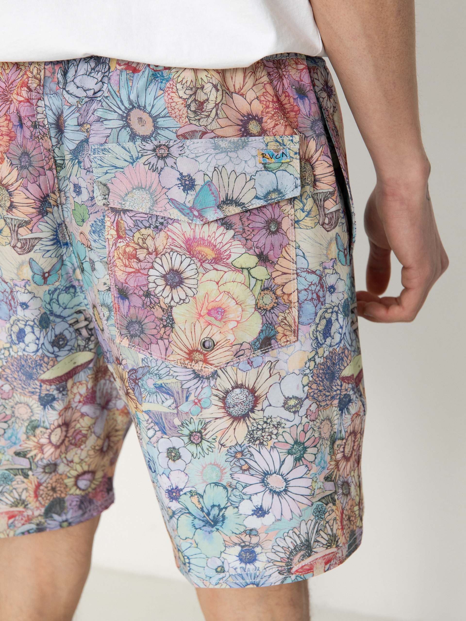 RVCA Sage Elastic Hemp Boardshorts (multi)