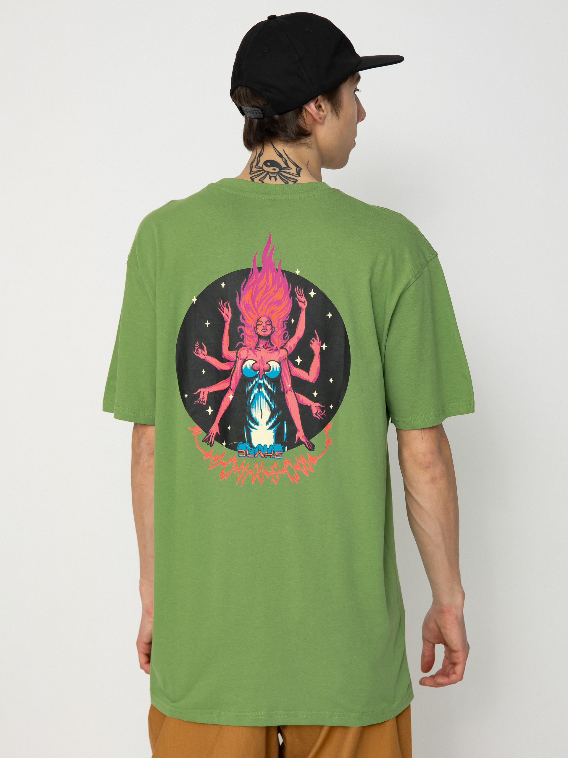 Santa Cruz Johnson Danger Zone 2 T-Shirt (apple)