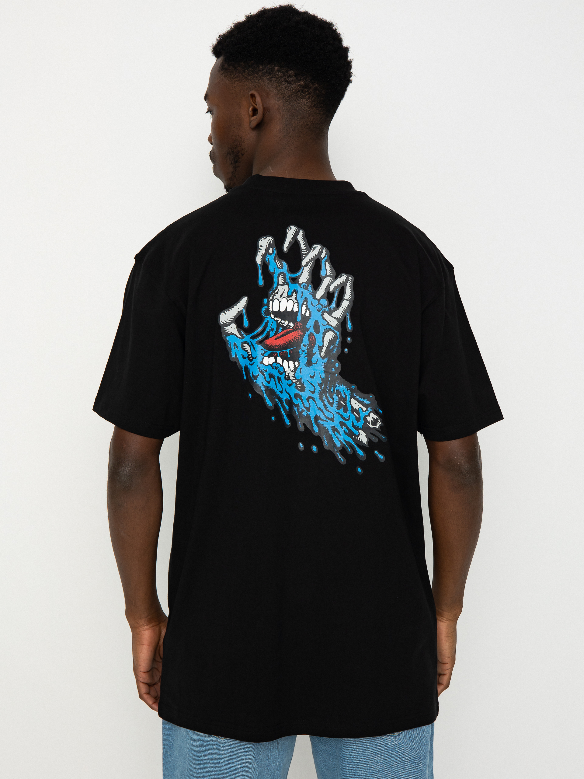 Santa Cruz Melting Hand T-Shirt (black)