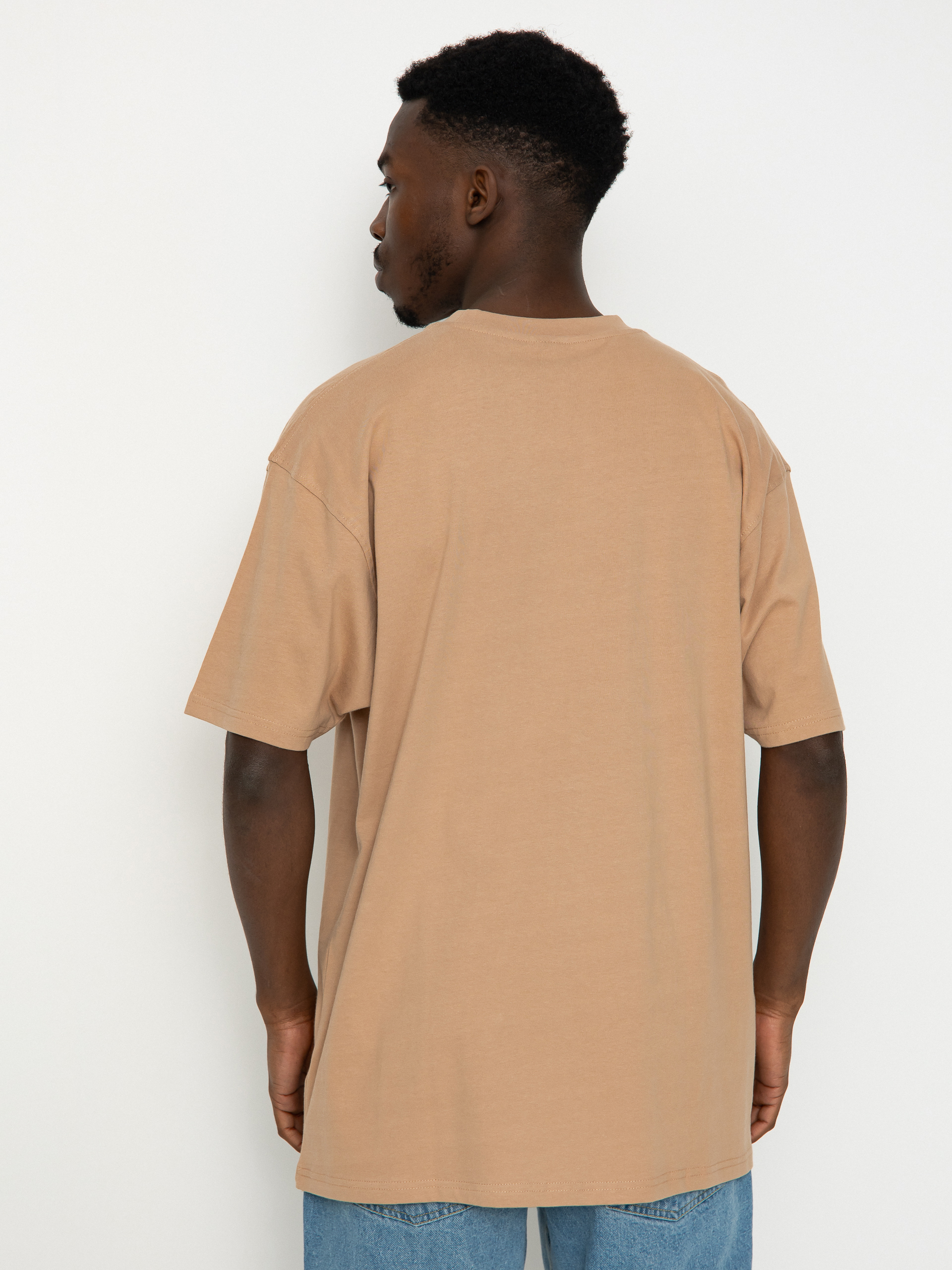 Santa Cruz Delfino Devil Mask Front T-Shirt (taupe)