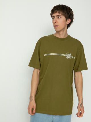 Santa Cruz Opus Dot Stripe T-Shirt (sea kelp)