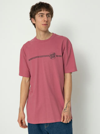 Santa Cruz Opus Dot Stripe T-Shirt (dusty rose)
