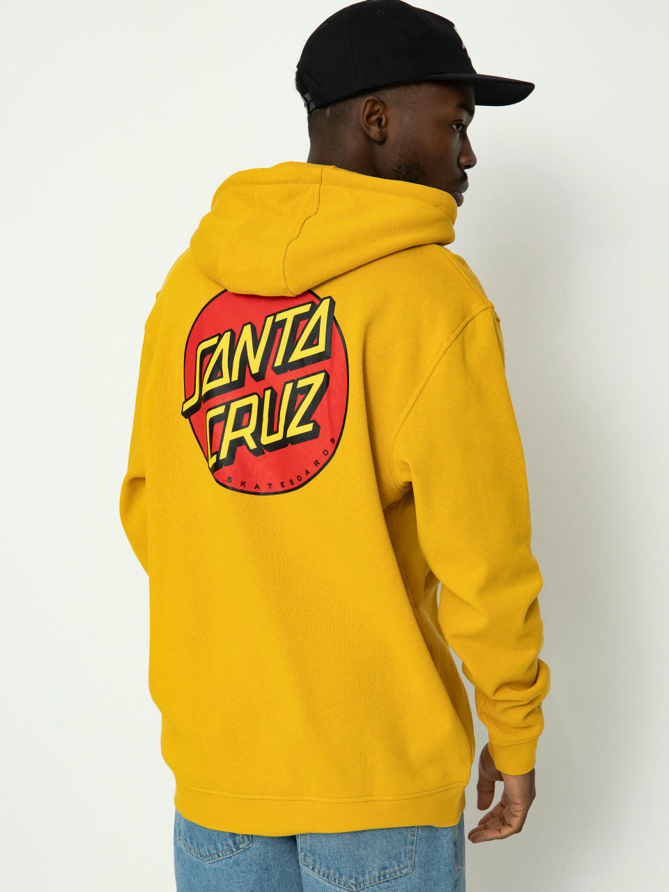 Santa Cruz Classic Dot Chest Sweatshirt (old gold)