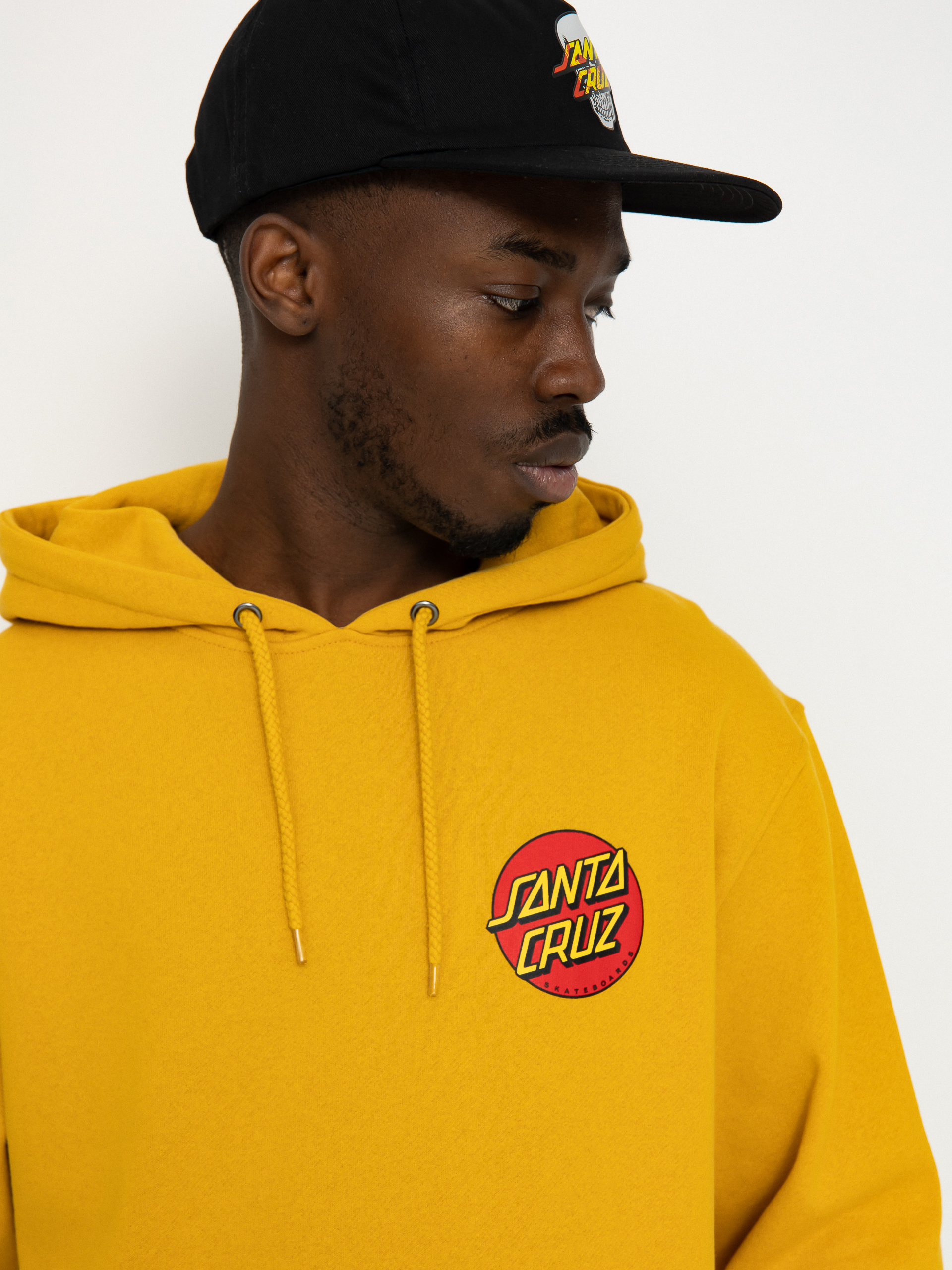 Santa Cruz Classic Dot Chest Sweatshirt (old gold)