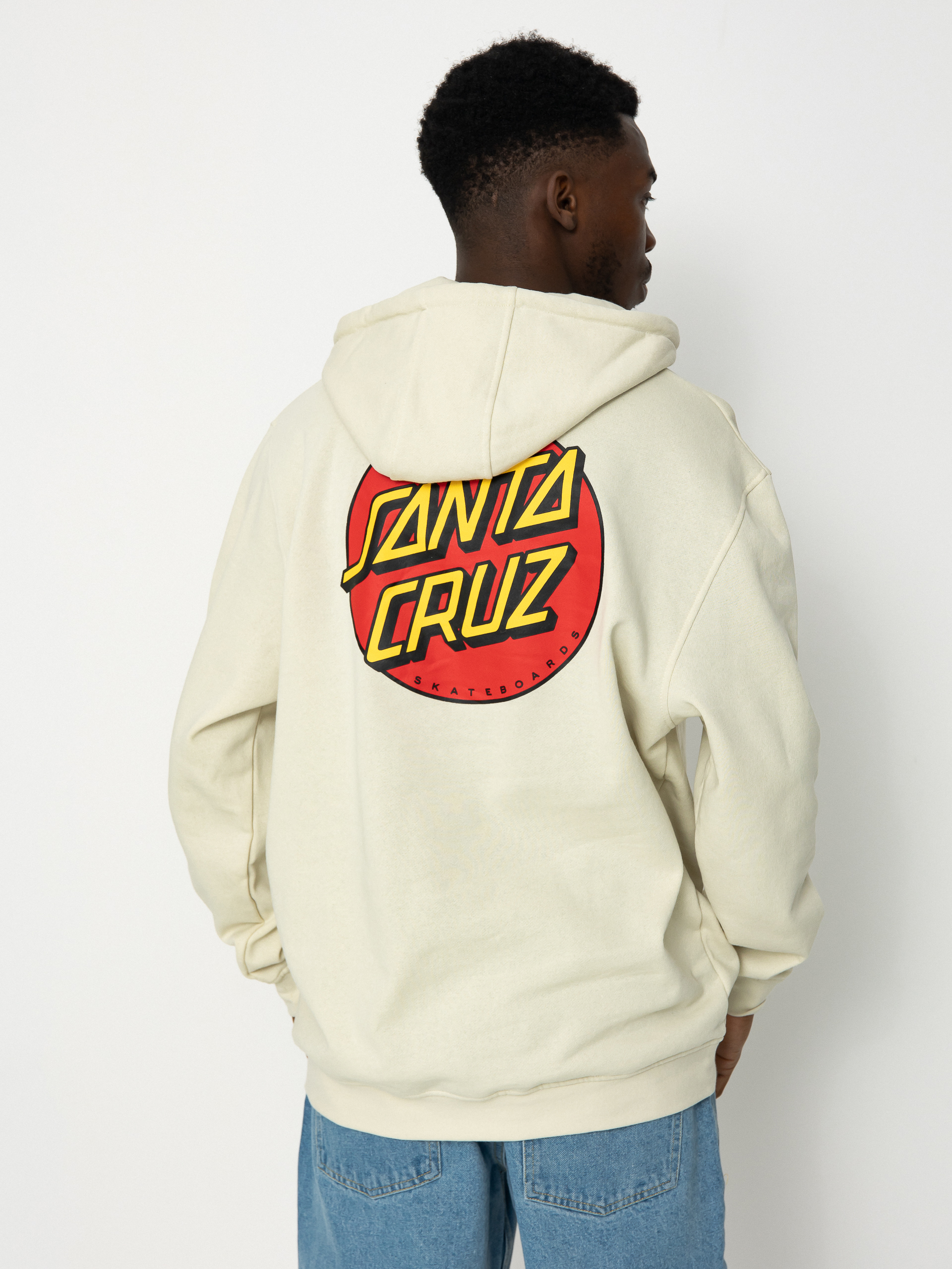 Santa Cruz Classic Dot Chest Sweatshirt grey (light grey)