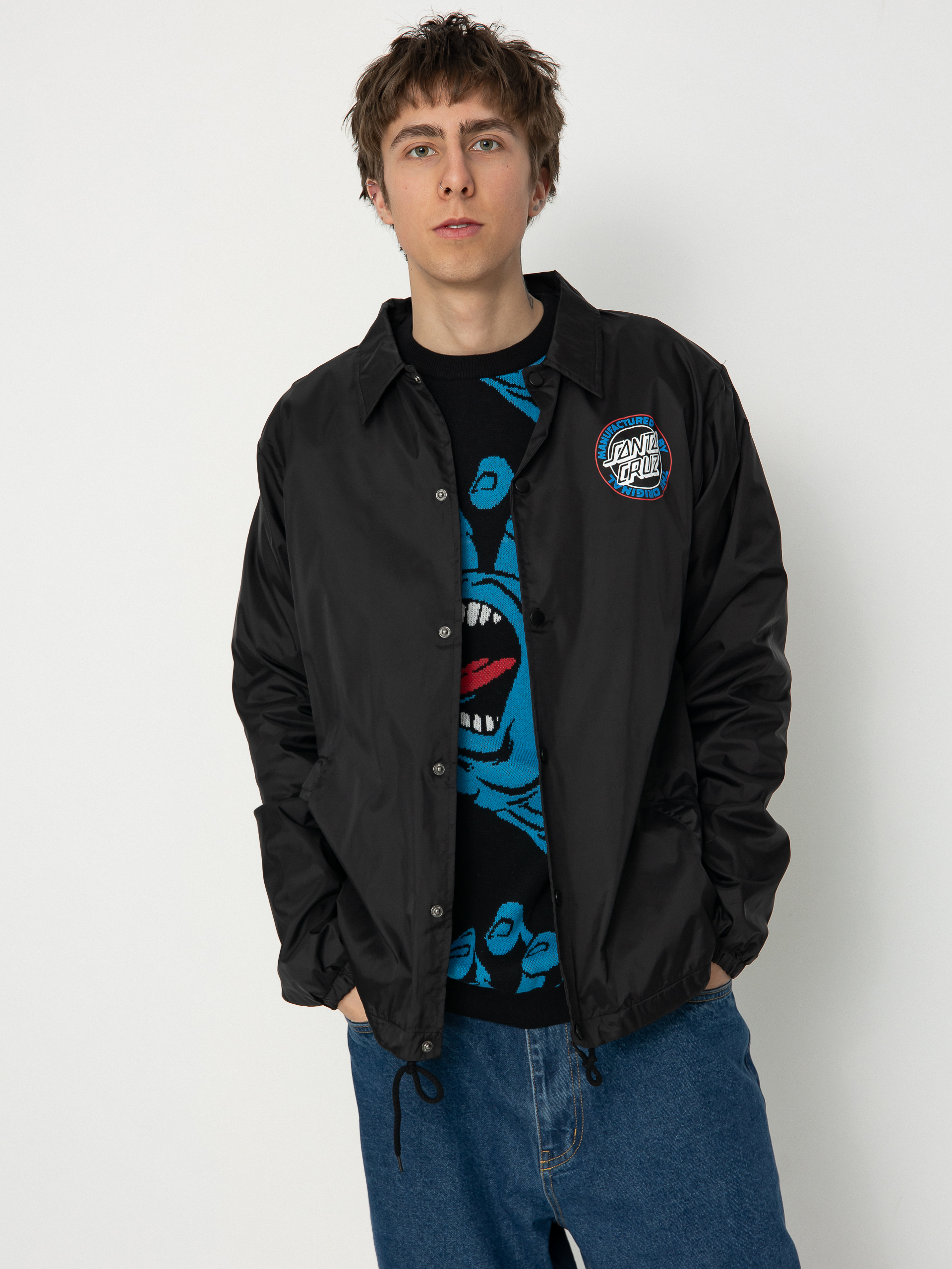 Santa Cruz Natas Screaming Panther Jacke (black)