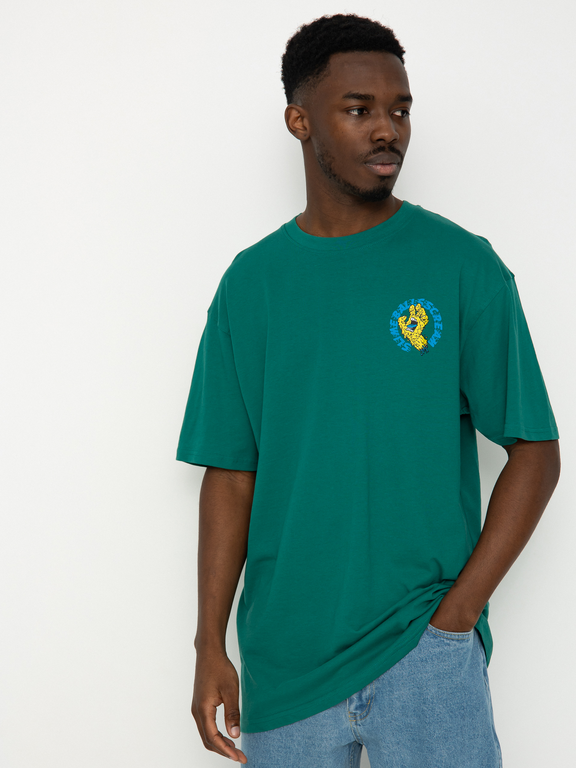 Santa Cruz Sb Hand T-Shirt (alpine green)
