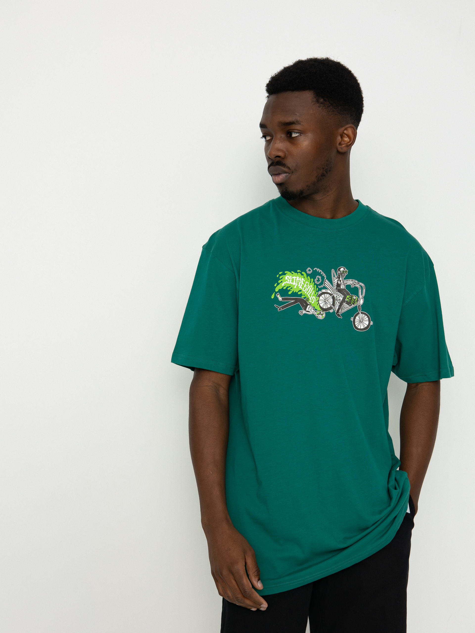 Santa Cruz Scene Report T-Shirt - green (alpine green)