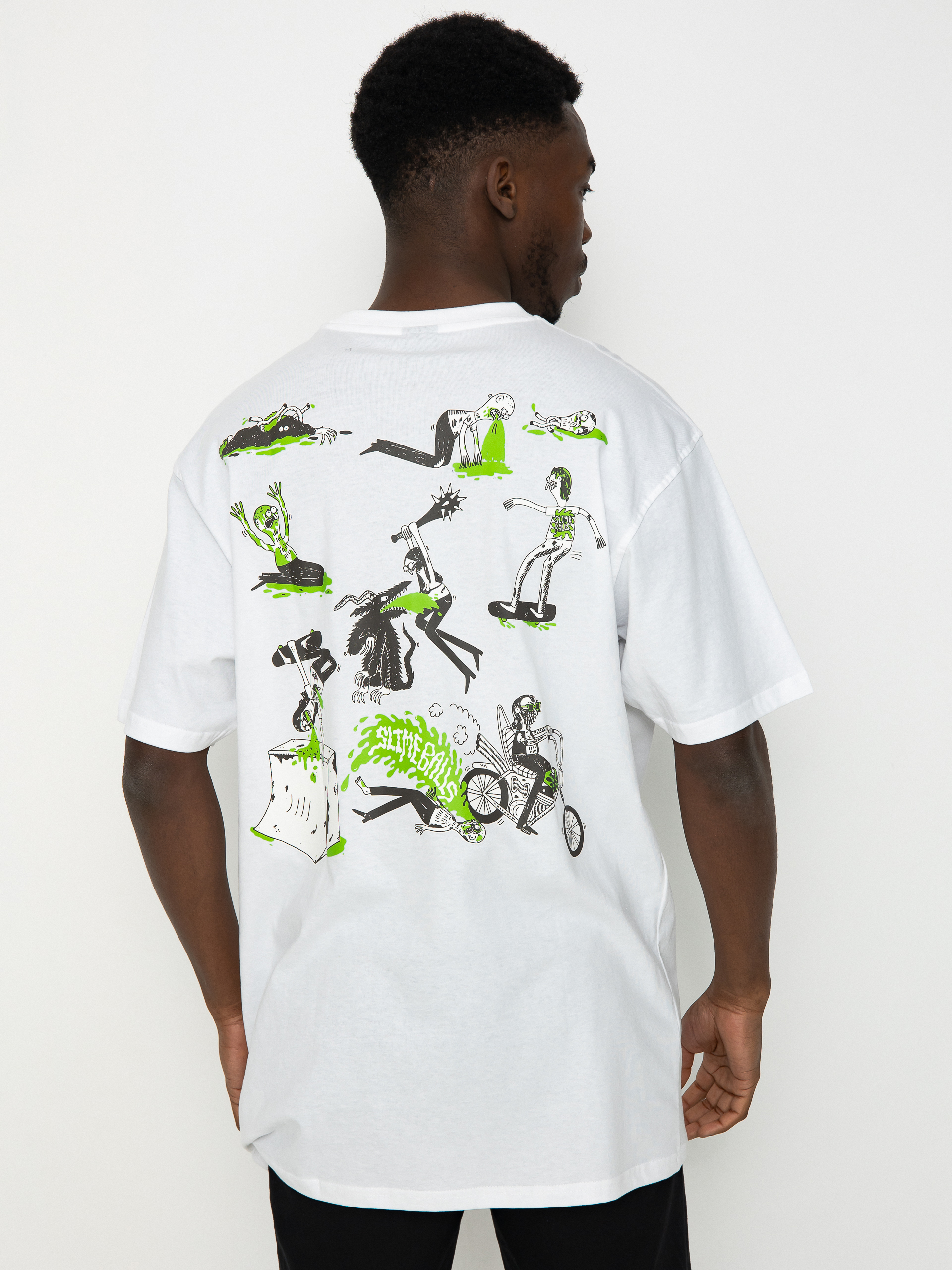 Santa Cruz Scene Report T-Shirt (white)