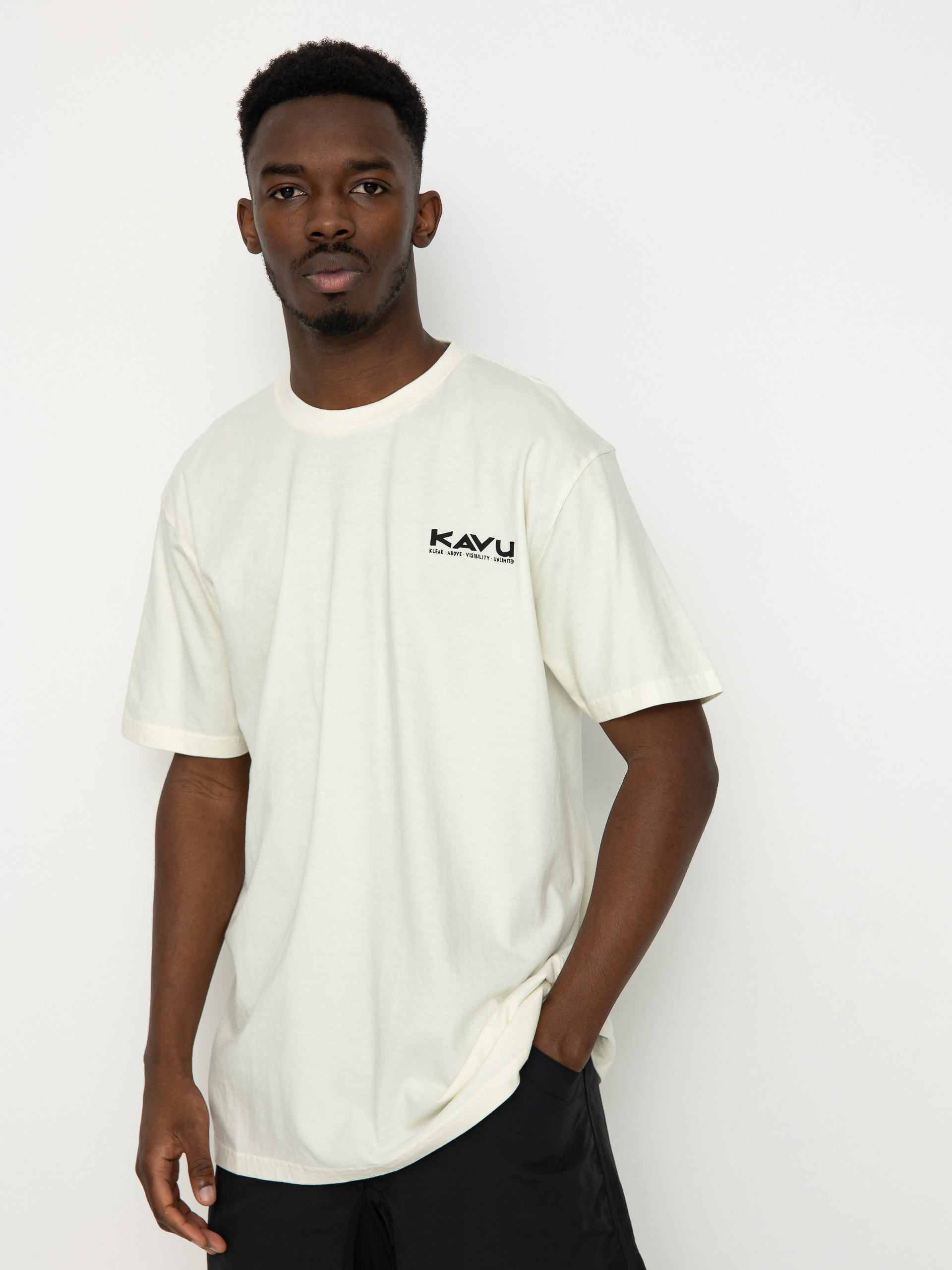 Kavu T-Shirt Klear Above Etch Art (off white)