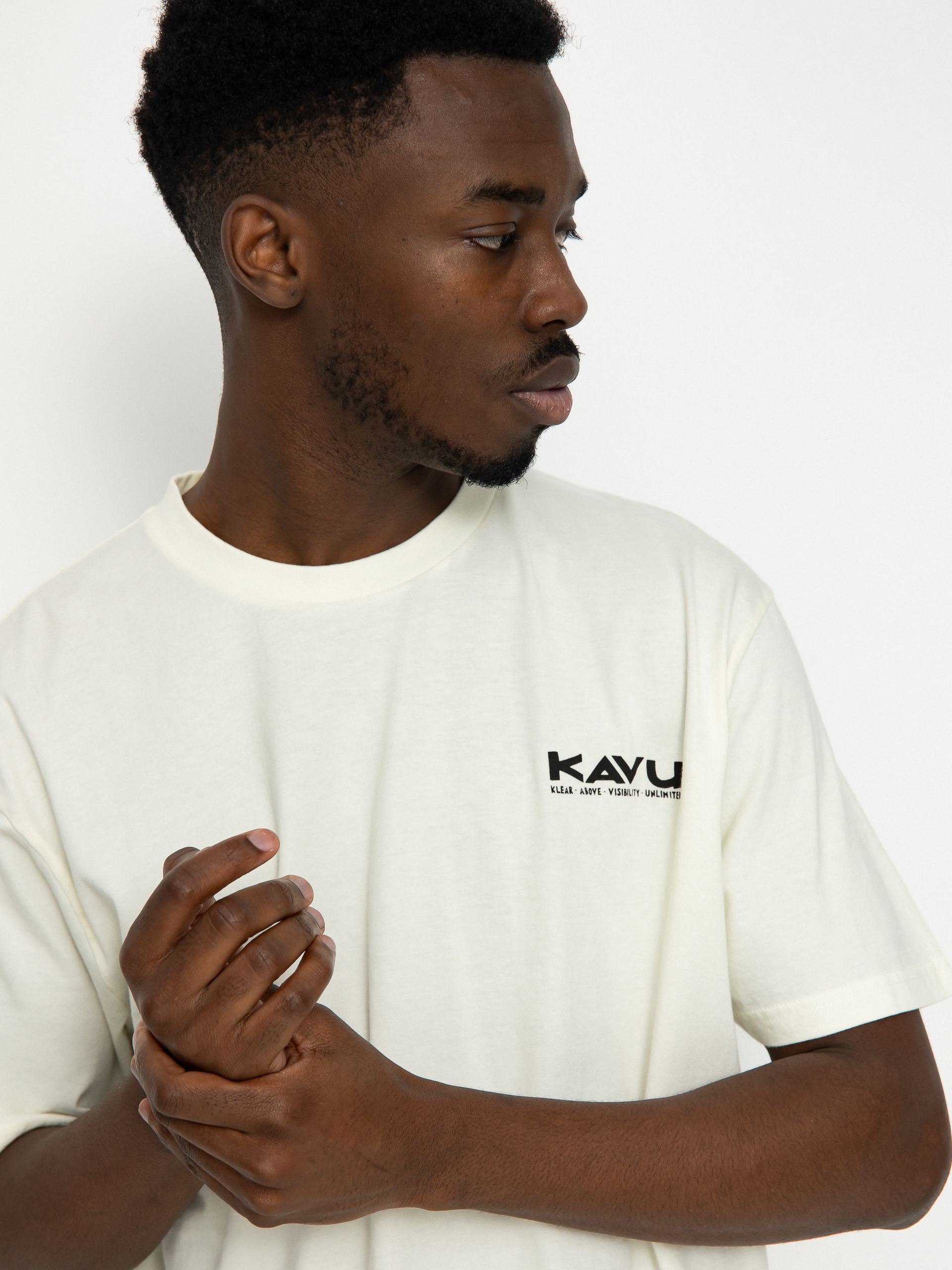 Kavu T-Shirt Klear Above Etch Art (off white)