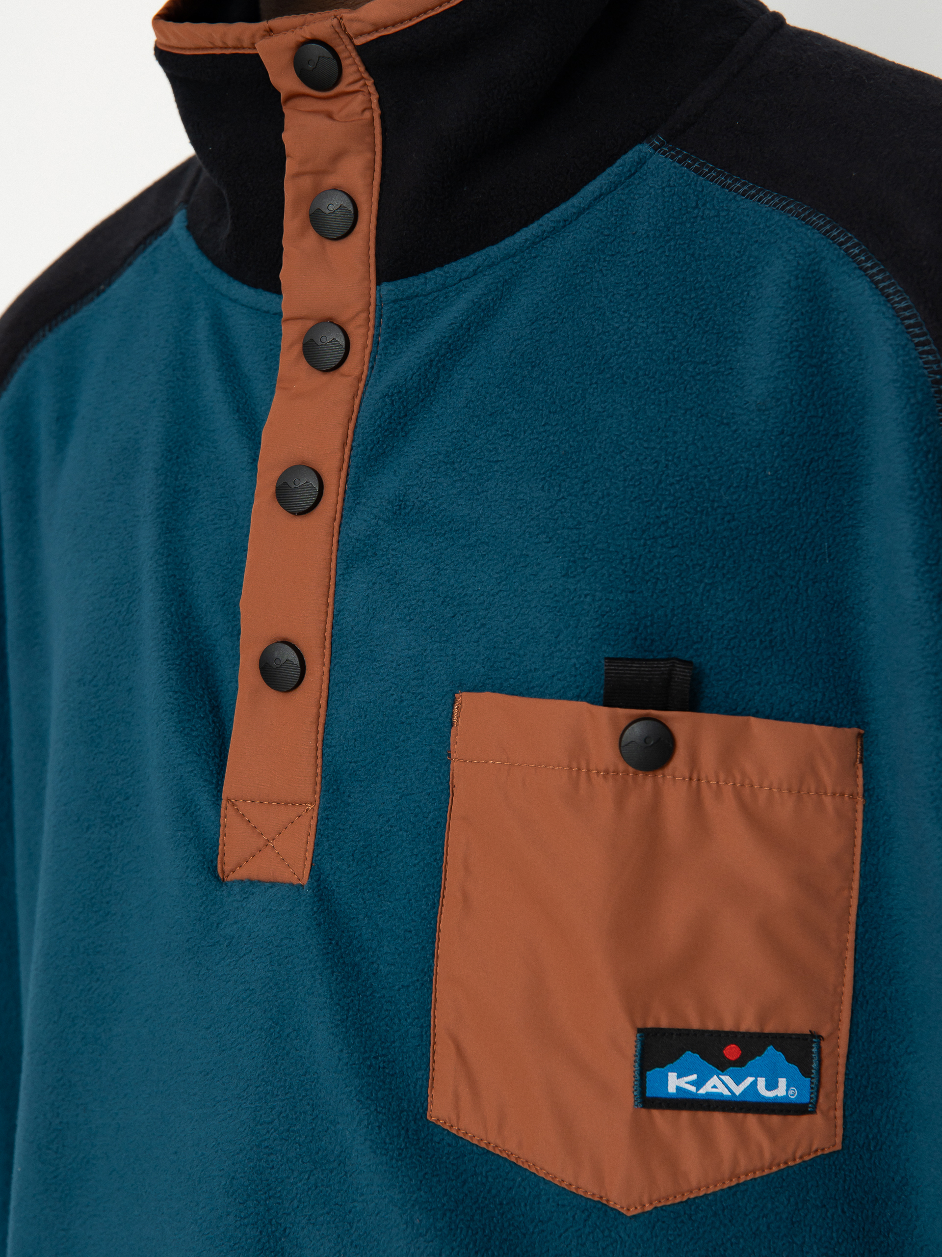 Herren Kavu Fleece Jacke Teannaway (seaworthy)