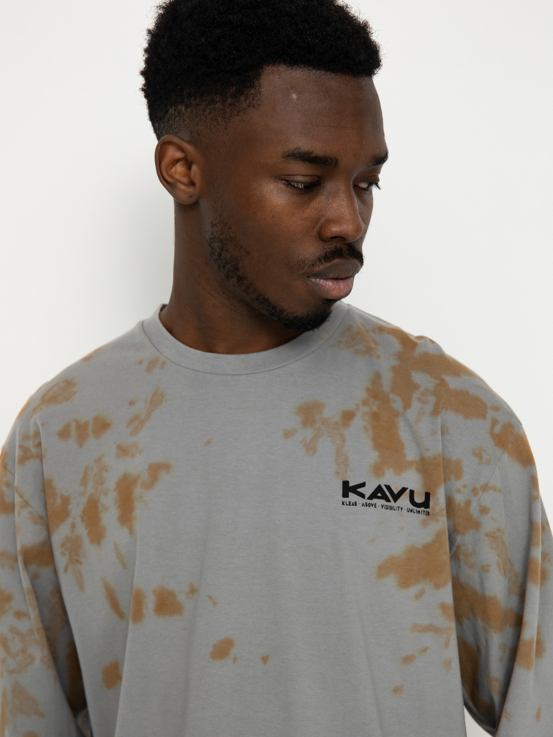 Kavu T-Shirt LS Etch Art (moonstone tie dye)