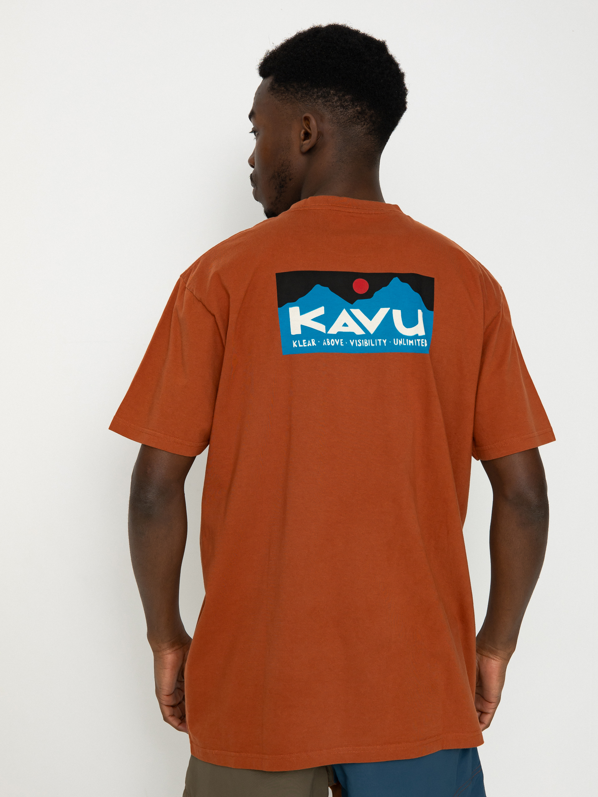 Kavu T-Shirt Klear Above Etch Art brown (copper)