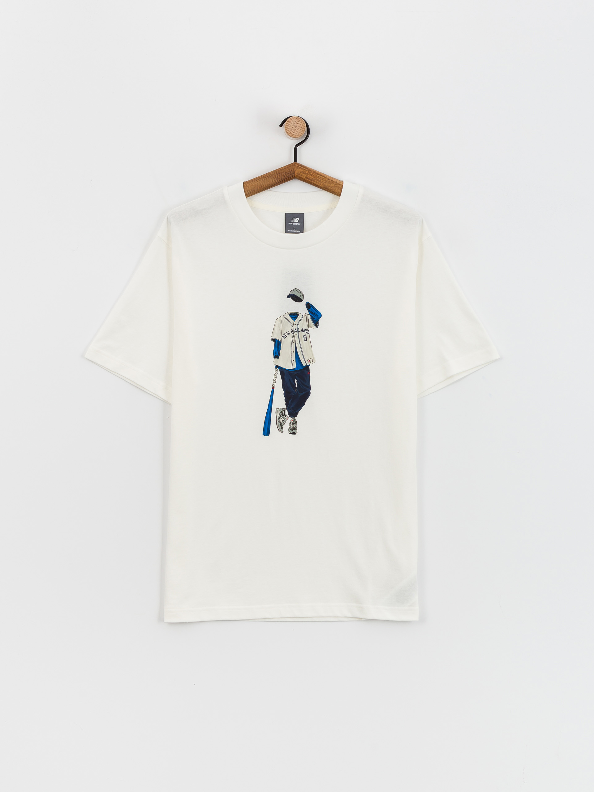 New Balance T-Shirt Athletics Baseball (sea salt)