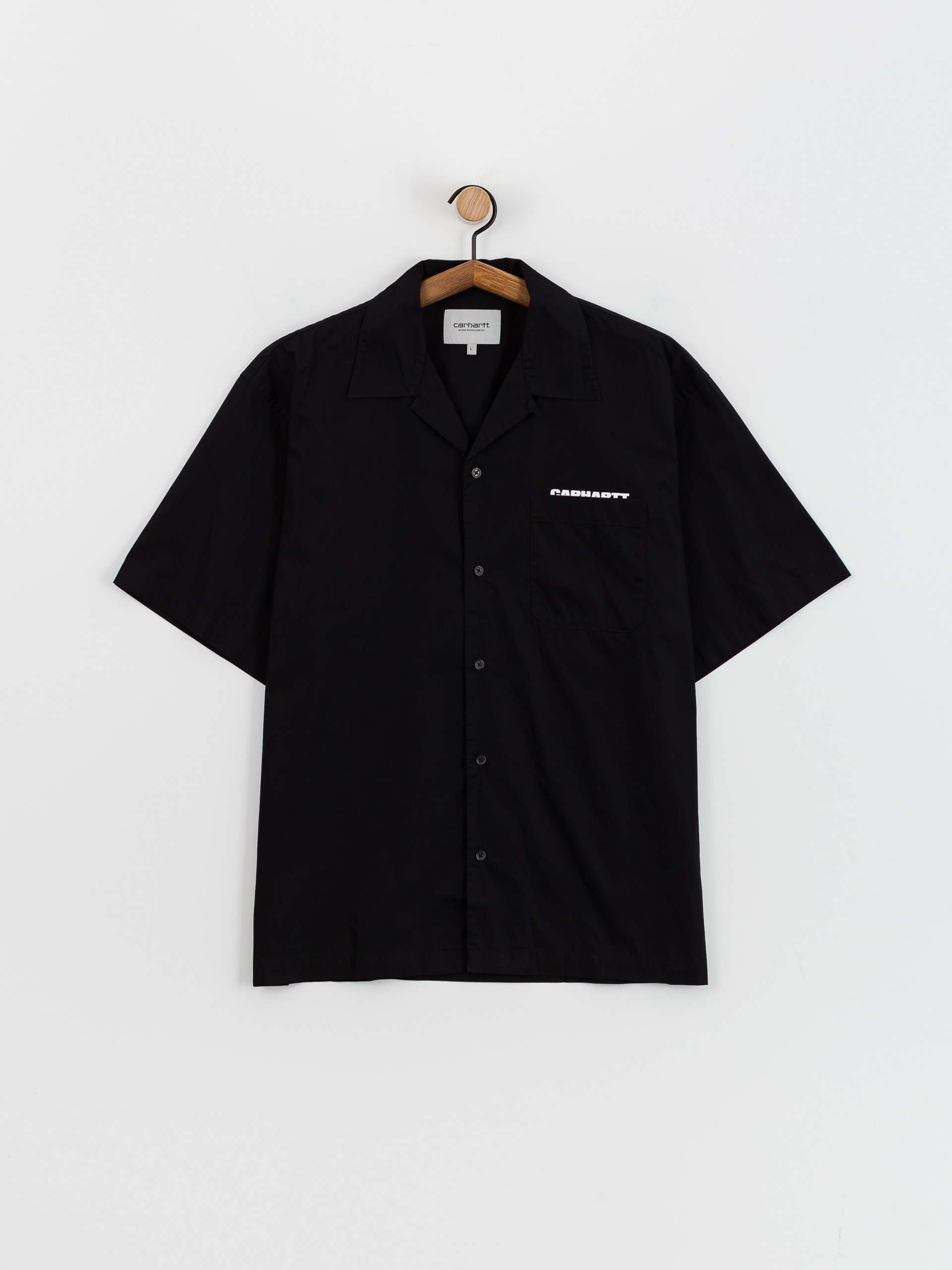 Carhartt WIP Link Script T-Shirt - black (black/white)