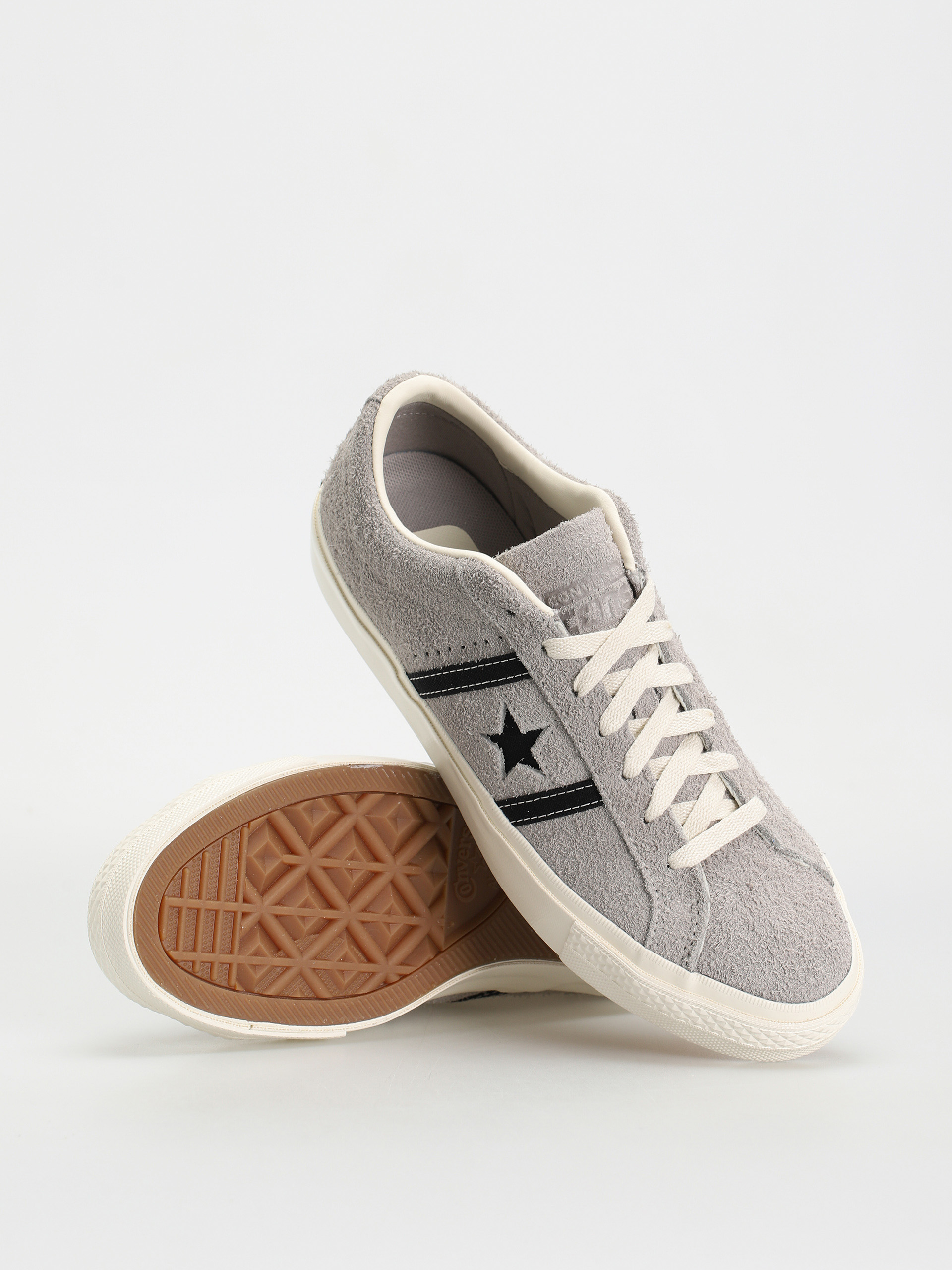 Converse one star suede grey on sale