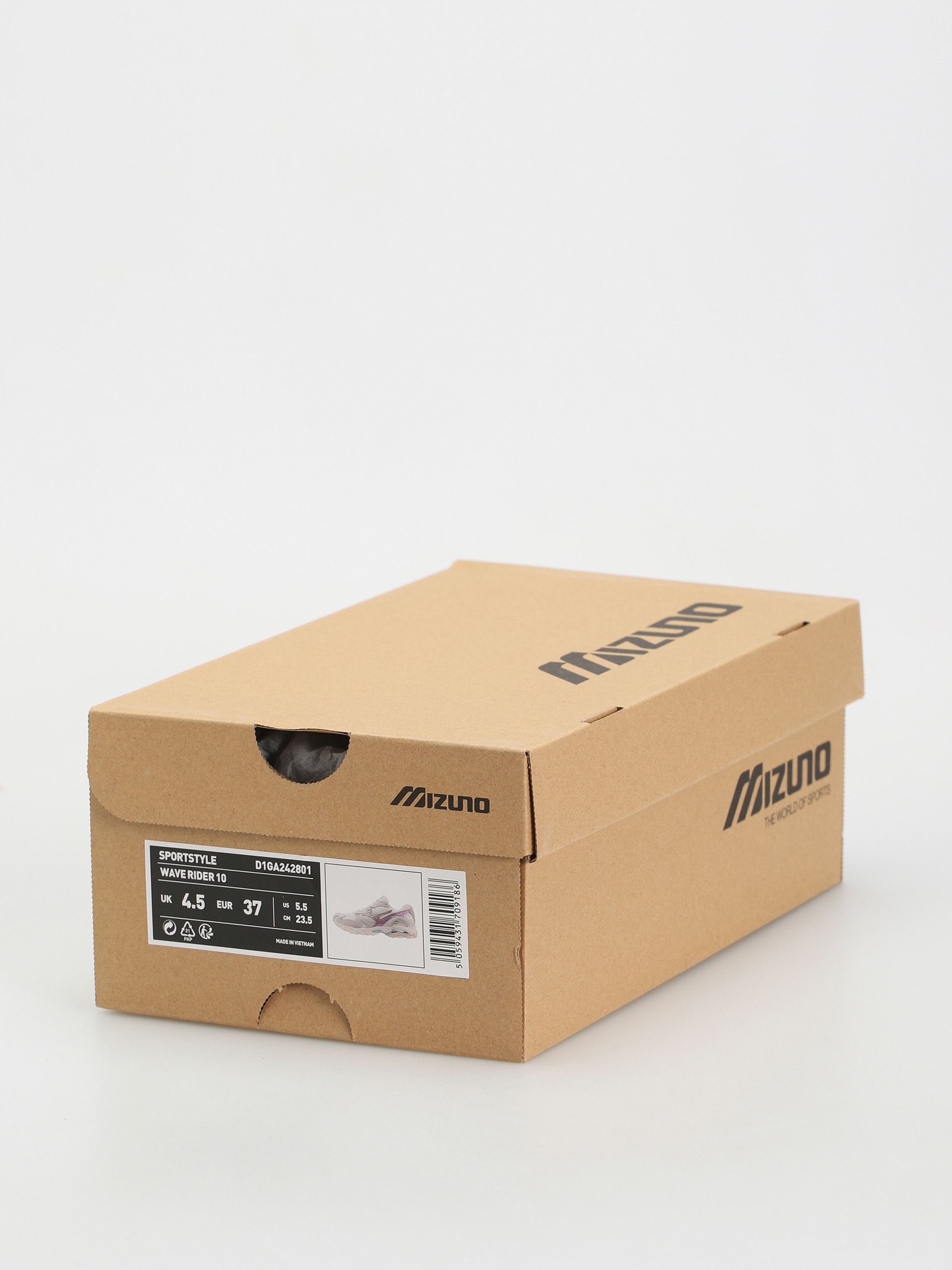 Mizuno Shoes Wave Rider 10 Kosei (white sand/shifting sand/snow white)