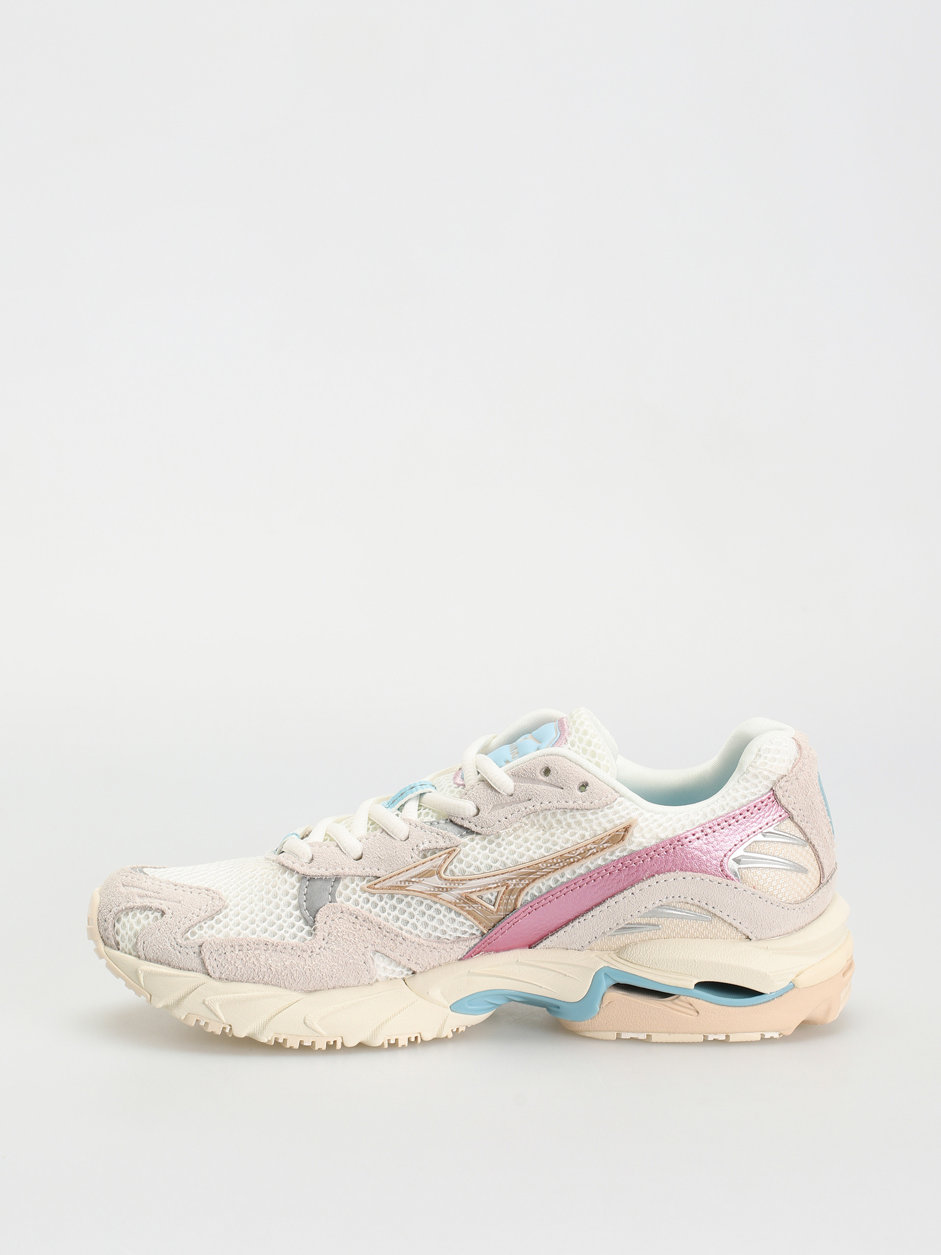 Mizuno Shoes Wave Rider 10 Kosei (white sand/shifting sand/snow white)