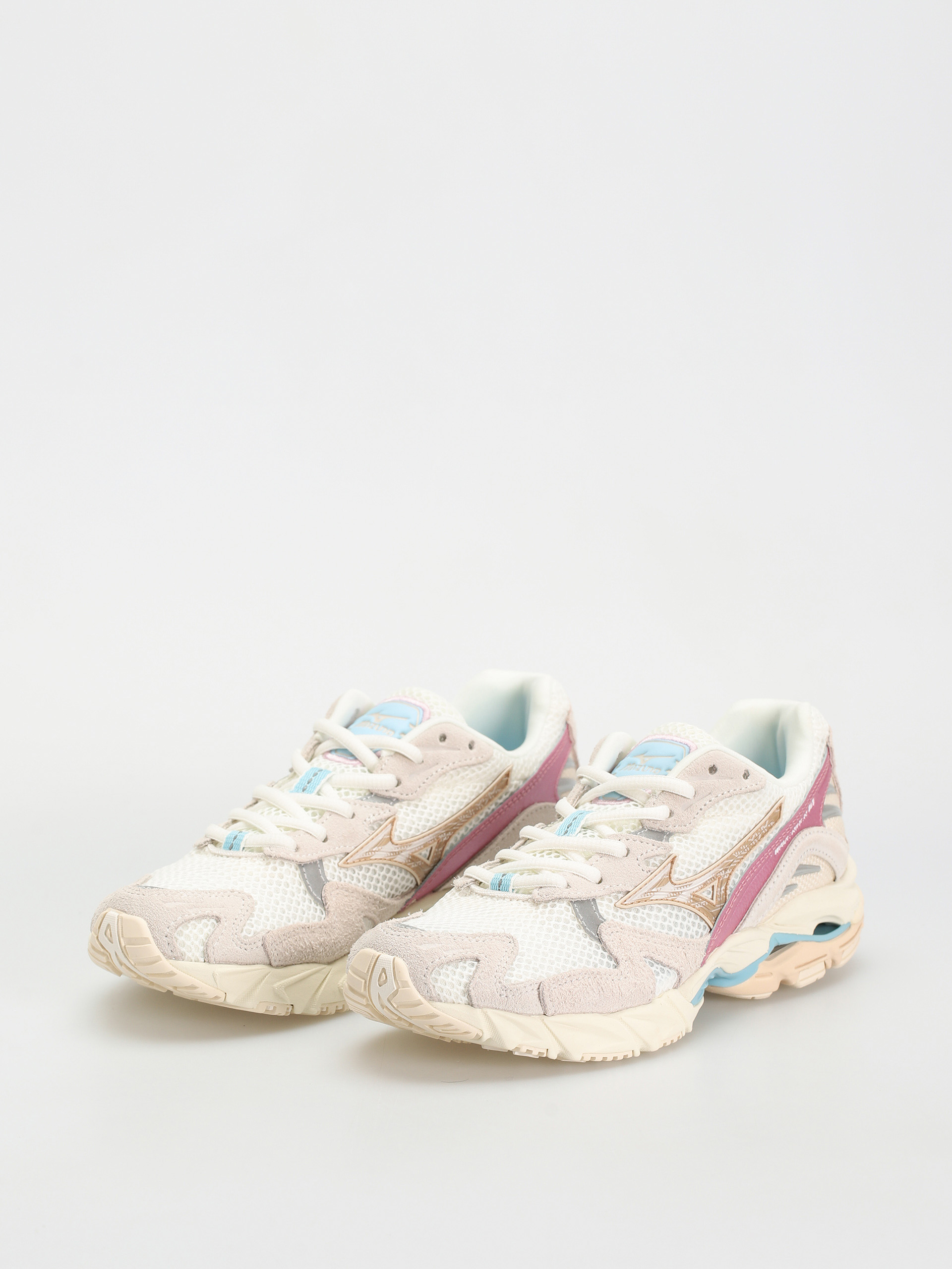 Mizuno Shoes Wave Rider 10 Kosei (white sand/shifting sand/snow white)