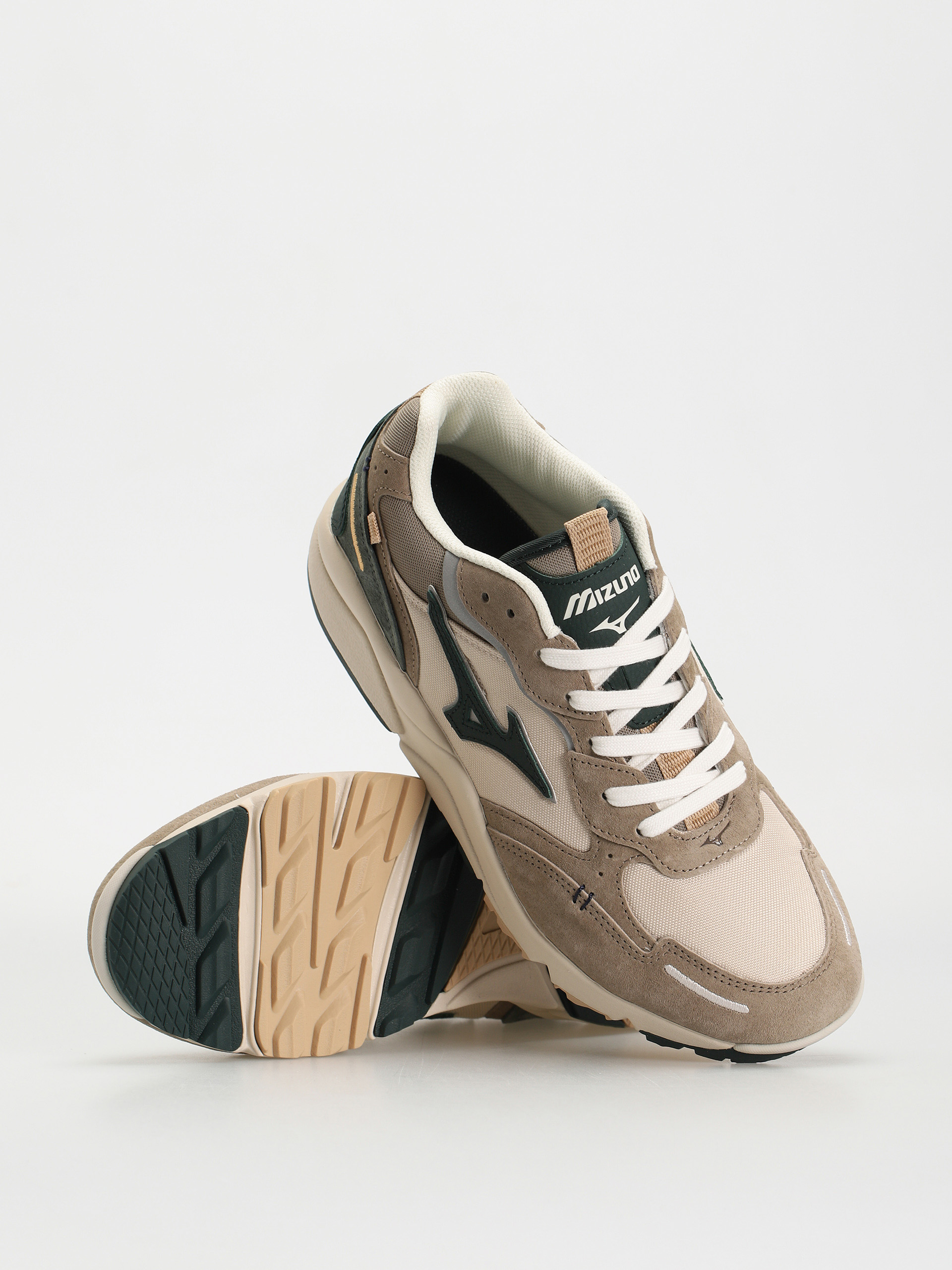 Mizuno Schuhe Sky Medal Beta silver cloud green gables vintage khaki