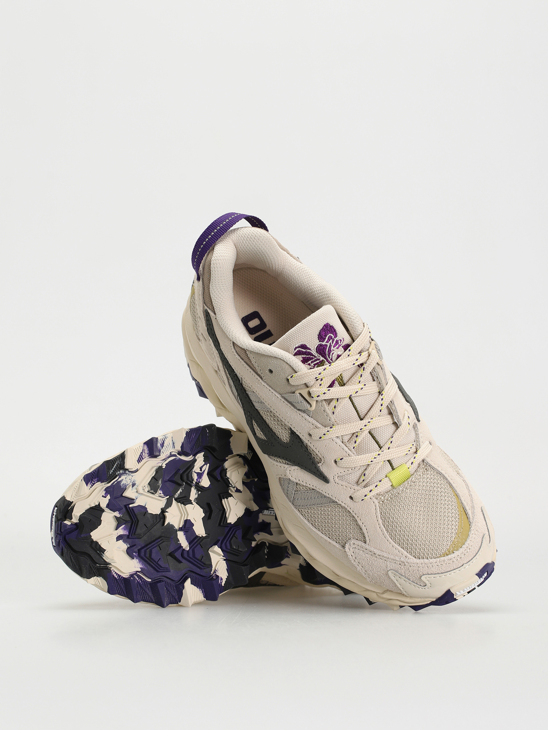 Mizuno Shoes Wave Mujin TL (summer sand/dark shadow/yellow plum)