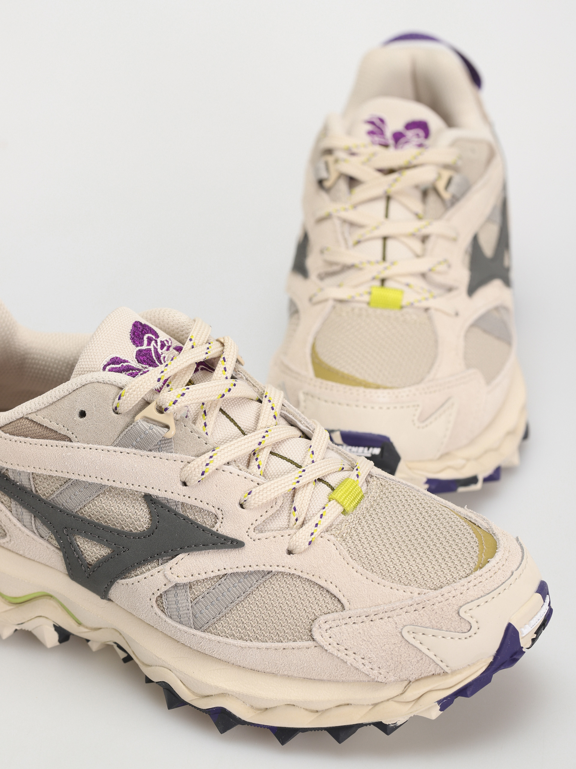 Mizuno Shoes Wave Mujin TL (summer sand/dark shadow/yellow plum)